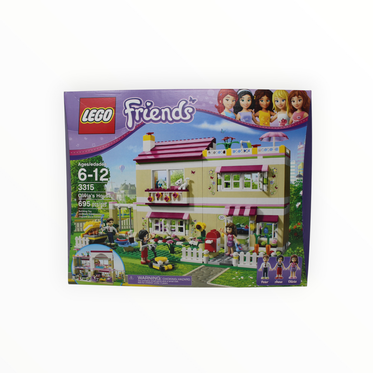 Retired Set 3315 Friends Olivia’s House