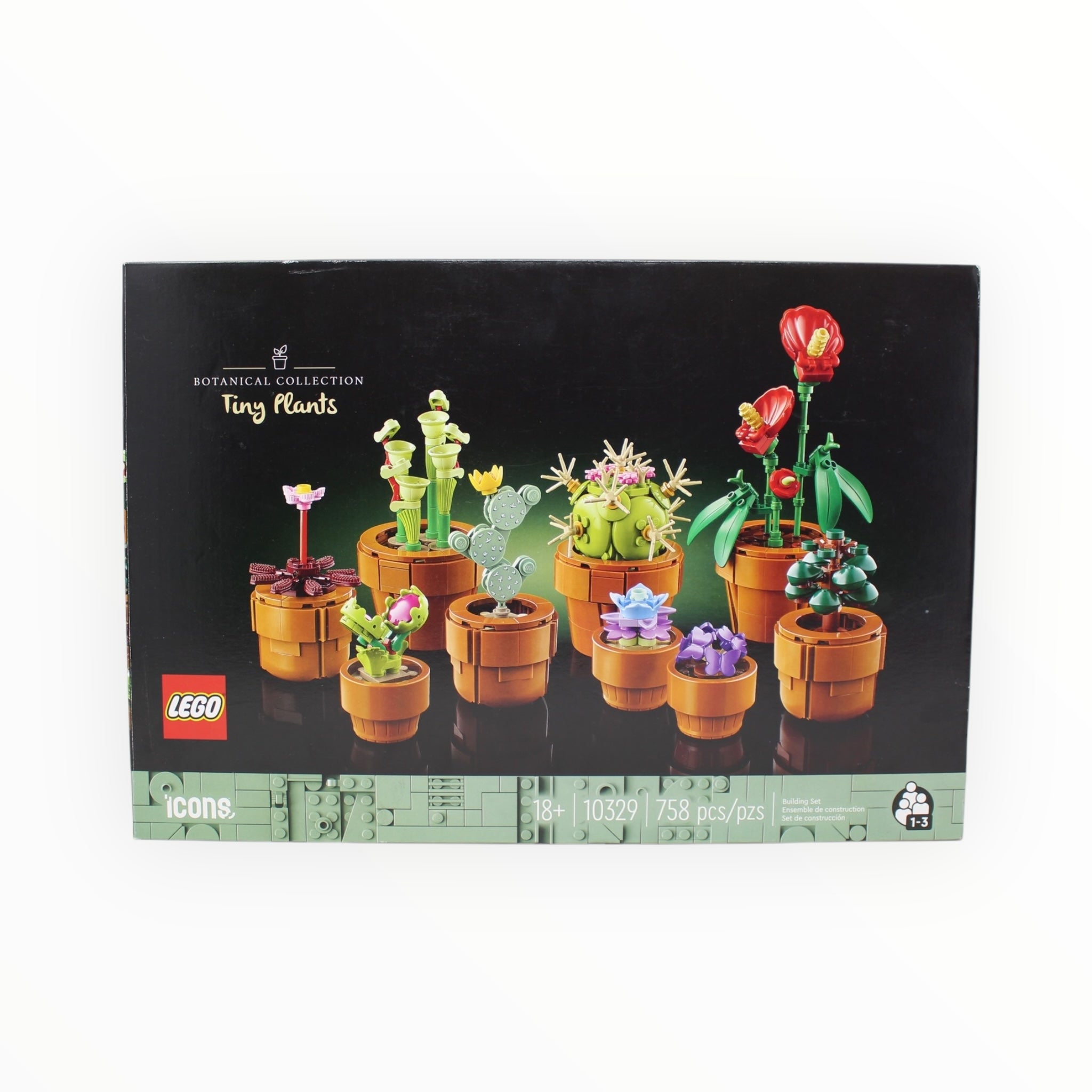 Certified Used Set 10329 Botanical Collection Tiny Plants