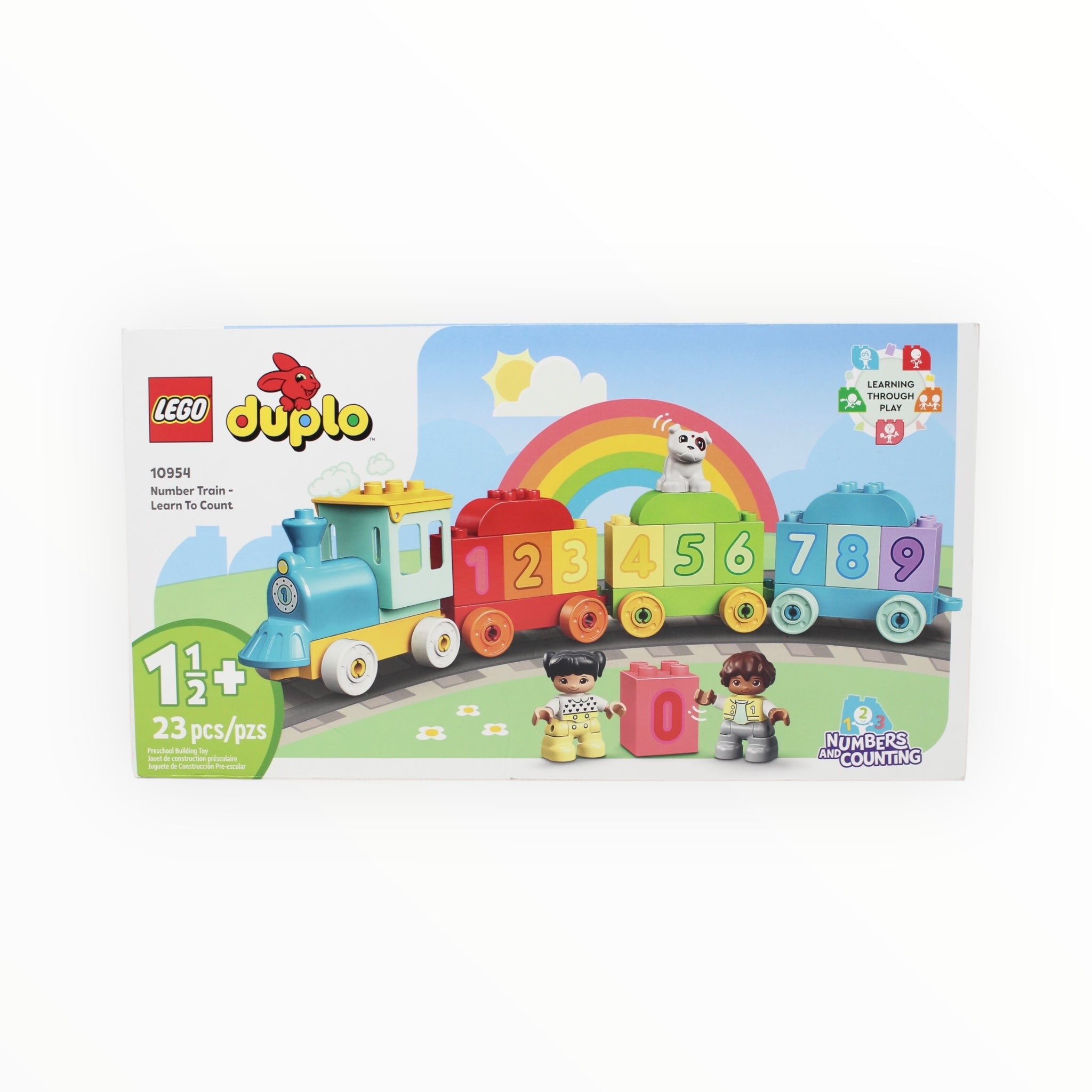 Certified Used Set 10954 DUPLO Number Train - Learn To Count (open box, sealed bags)