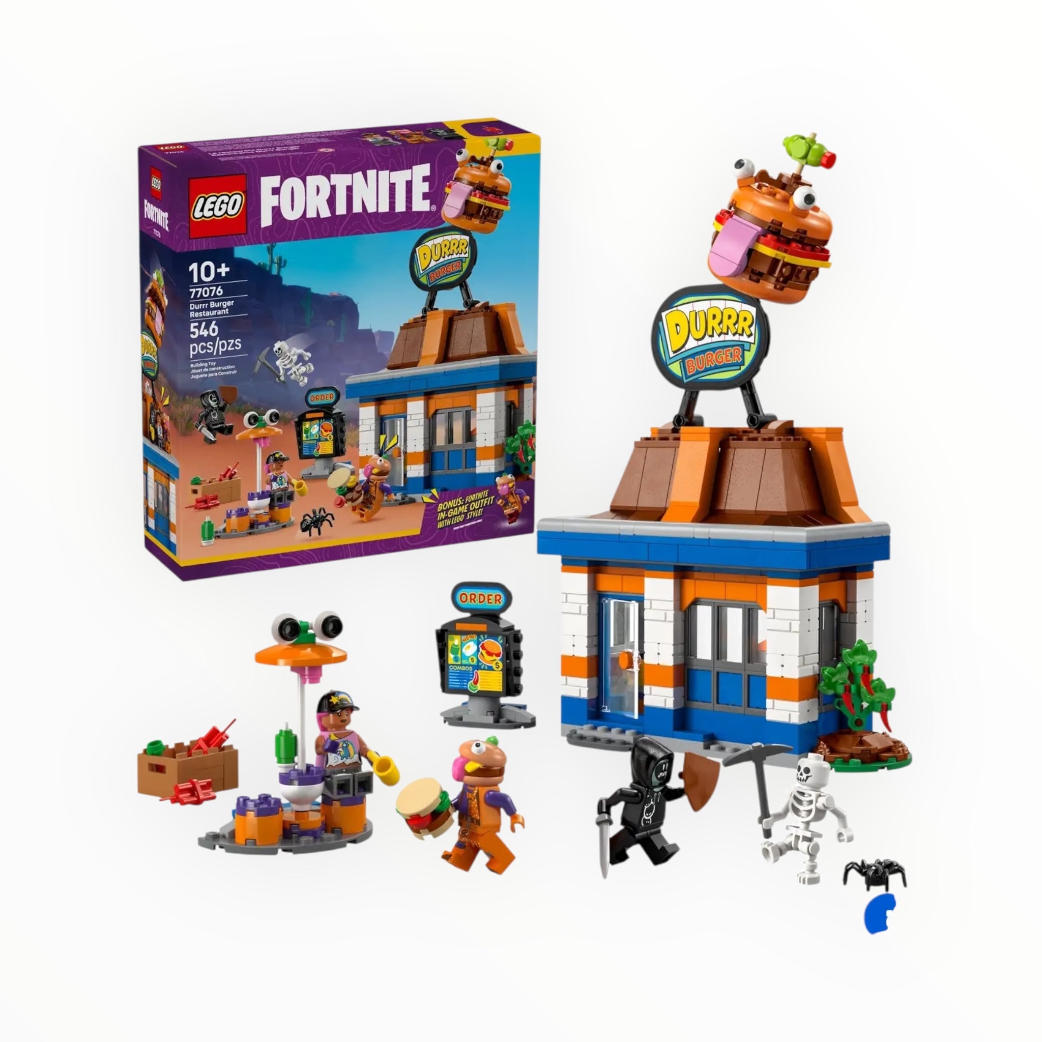 77076 Fortnite Durrr Burger Restaurant