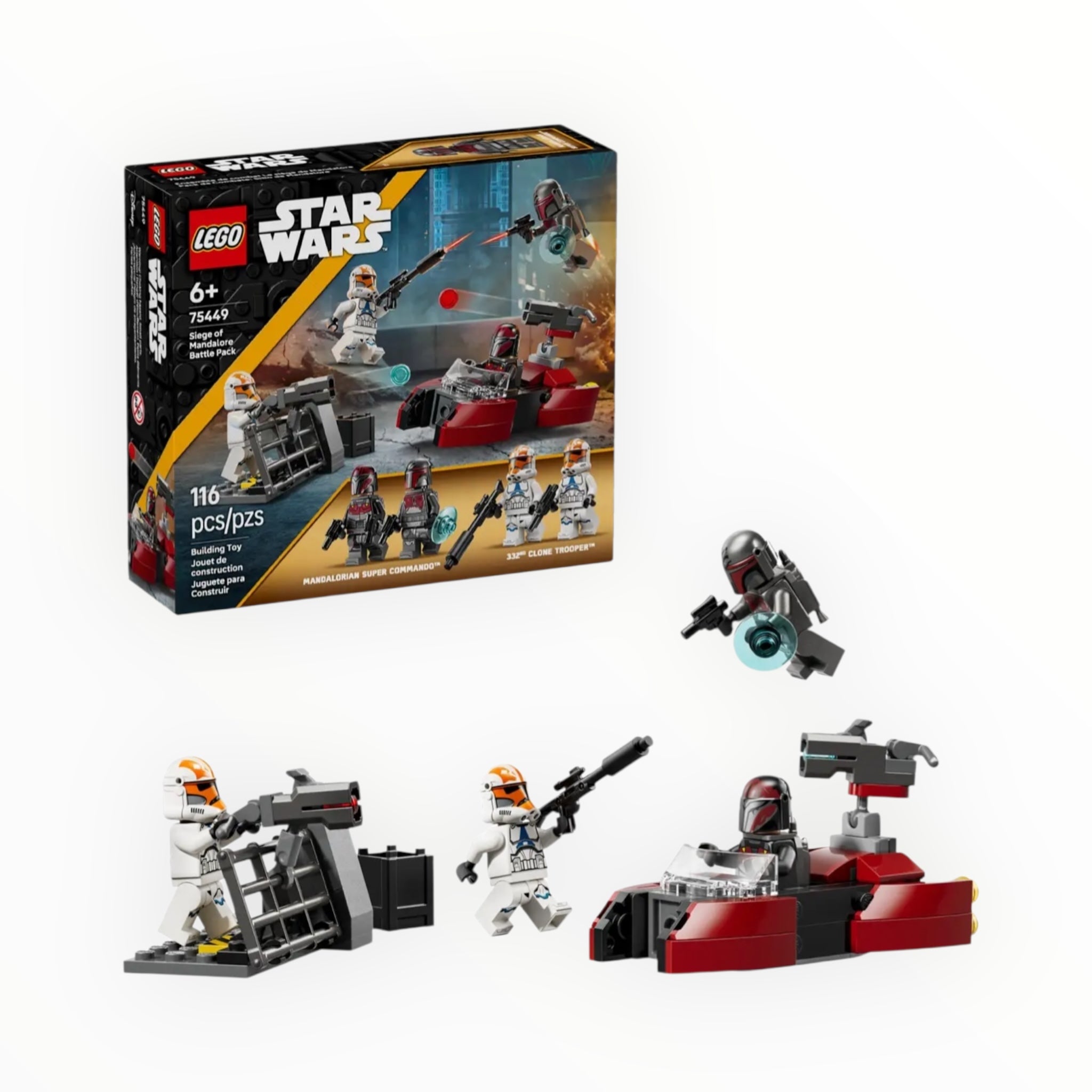 75449 Star Wars Siege of Mandalore Battle Pack