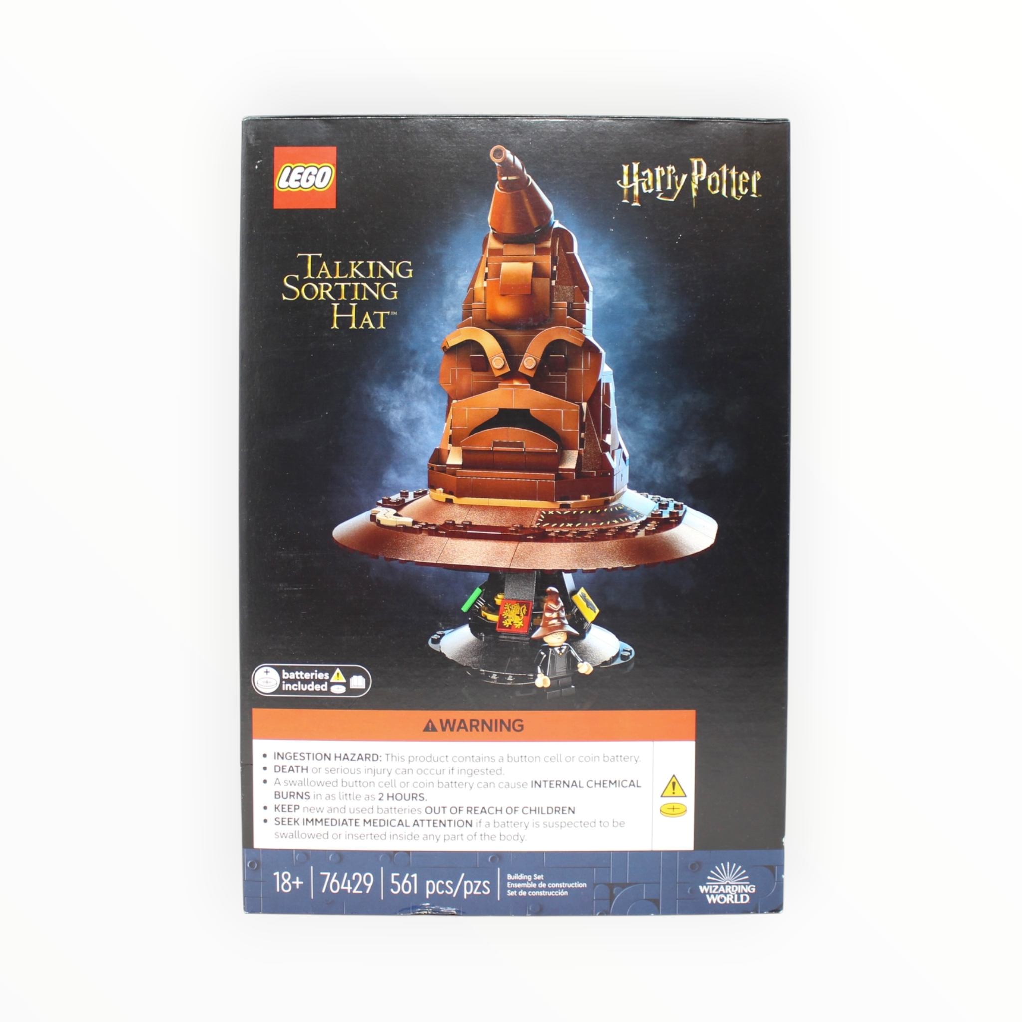 Certified Used Set 76429 Harry Potter Talking Sorting Hat (open box, sealed bags)
