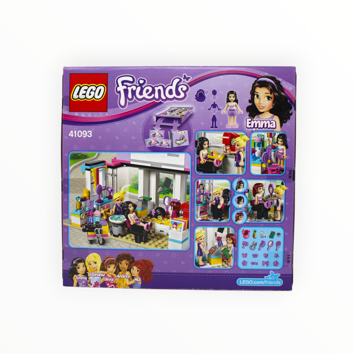 Retired Set 41093 Friends Heartlake Hair Salon