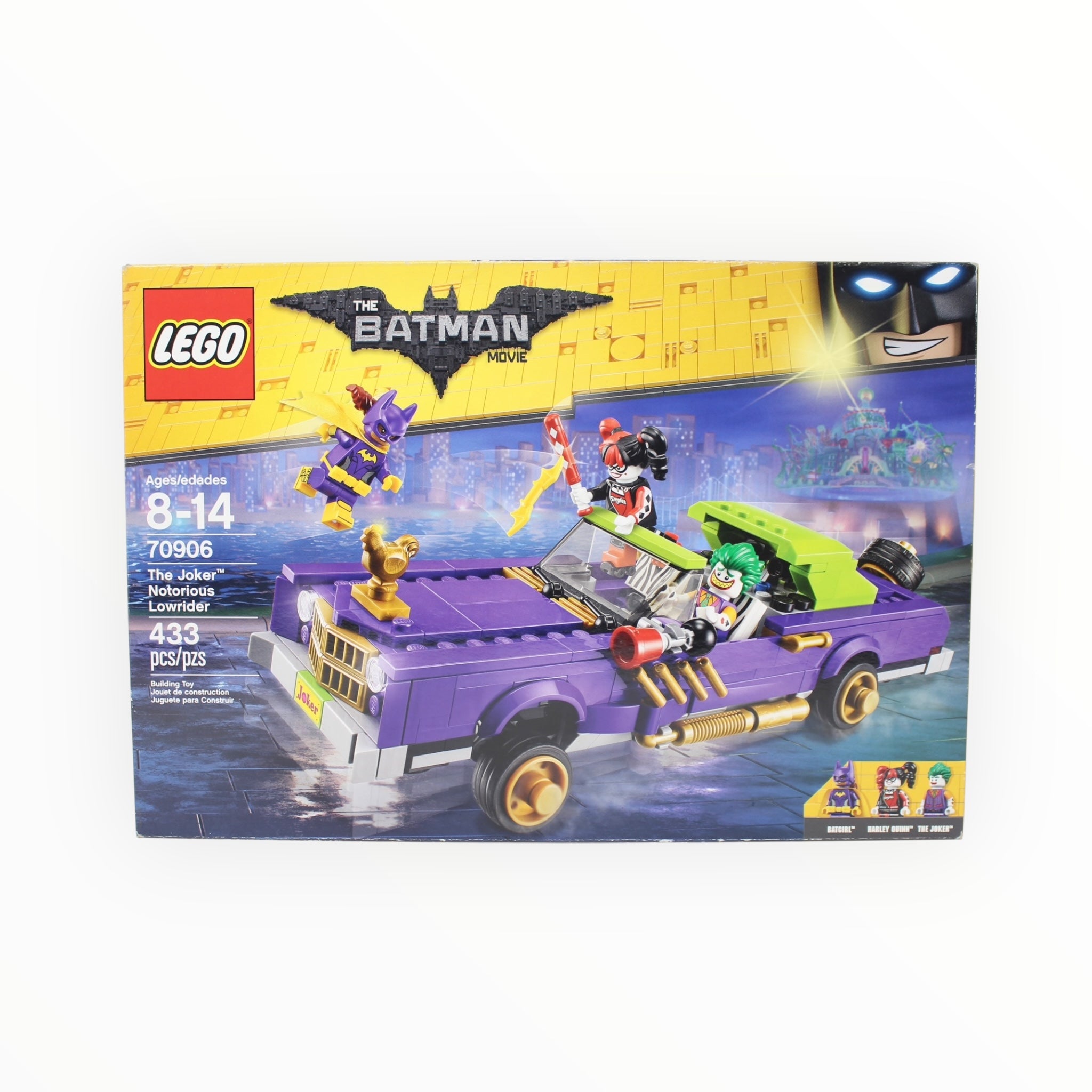 Retired Set 70906 The LEGO Batman Movie The Joker Notorious Lowrider (damaged box)