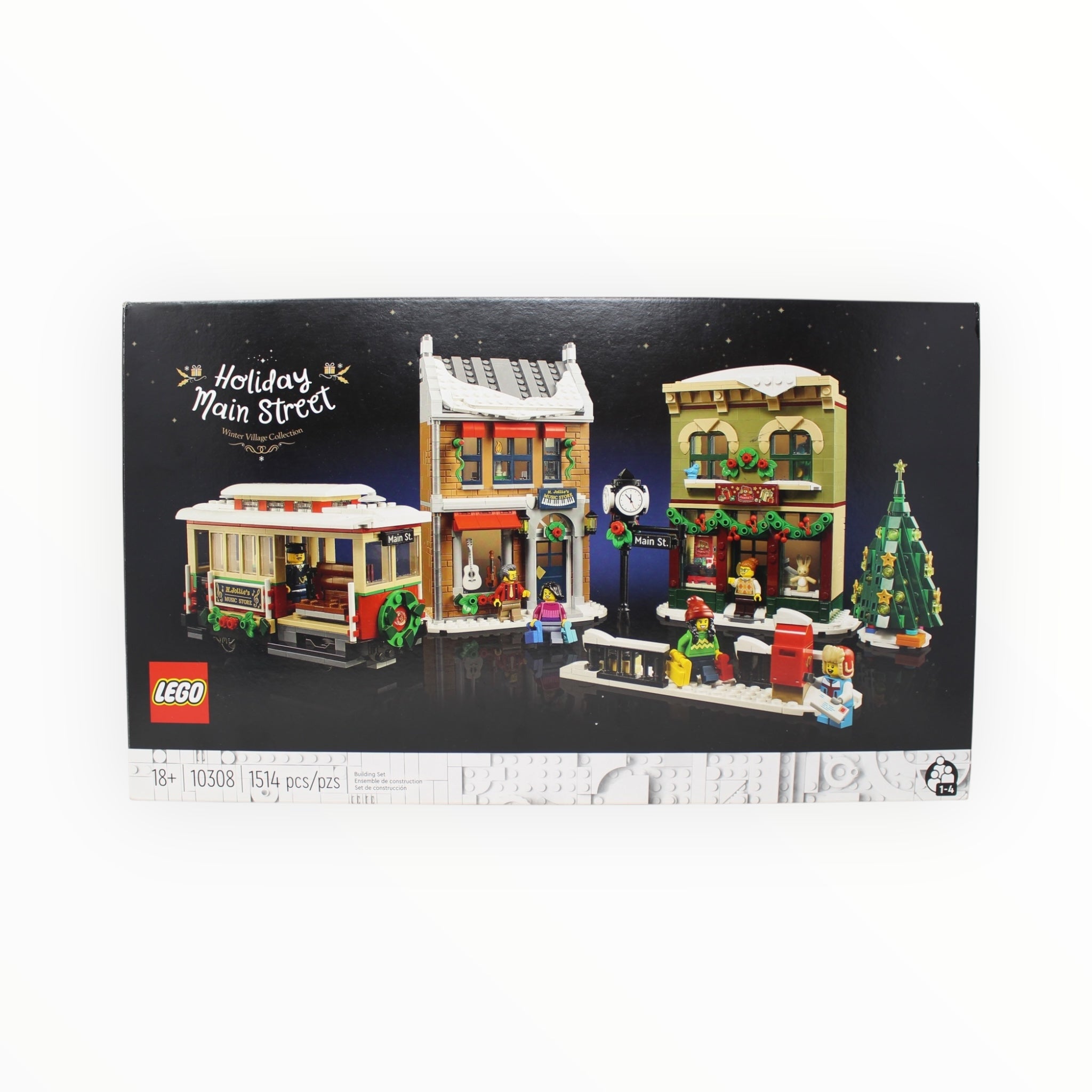 Certified Used Set 10308 Creator Holiday Main Street (most bags sealed)