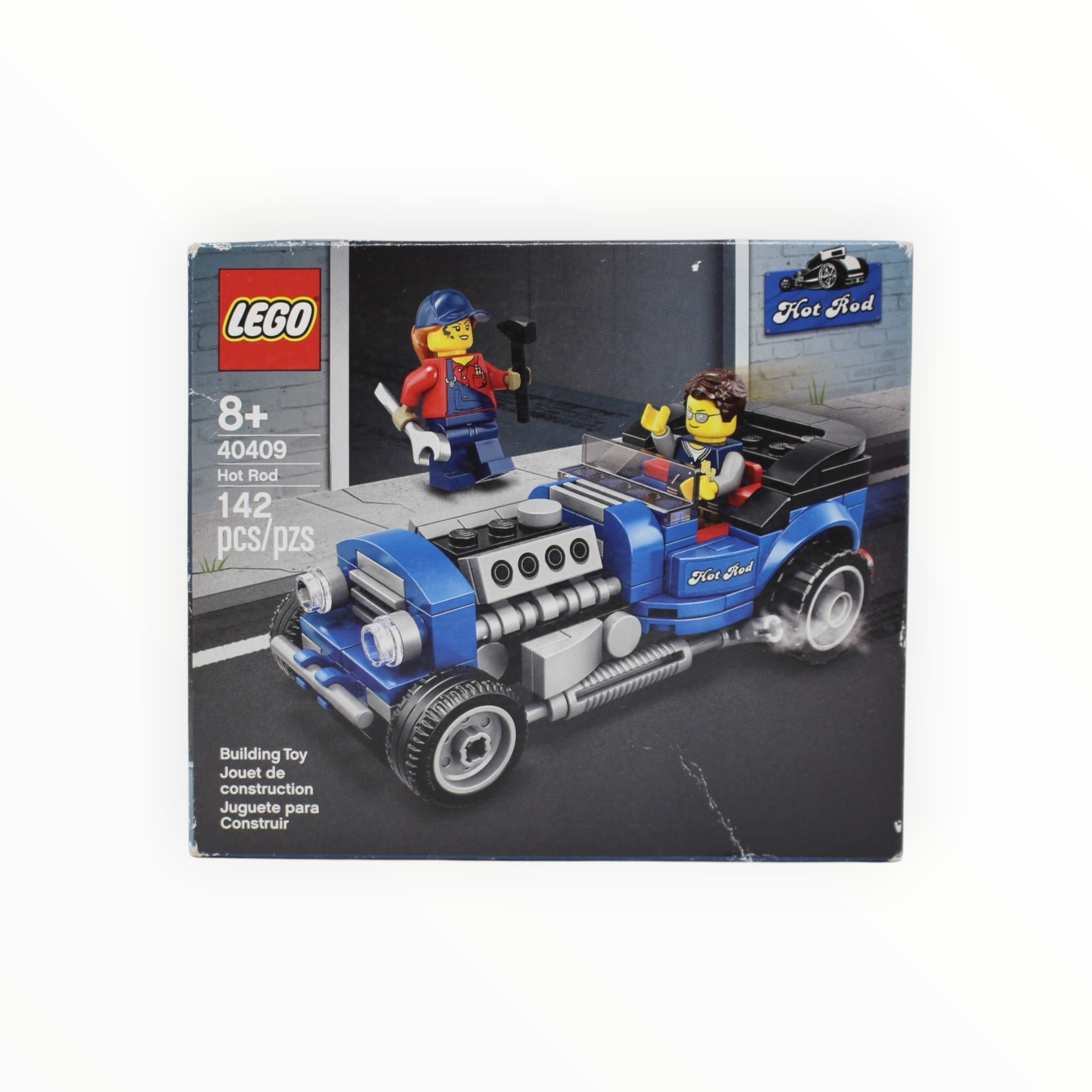 Retired Set 40409 LEGO Hot Rod (slight box damage)