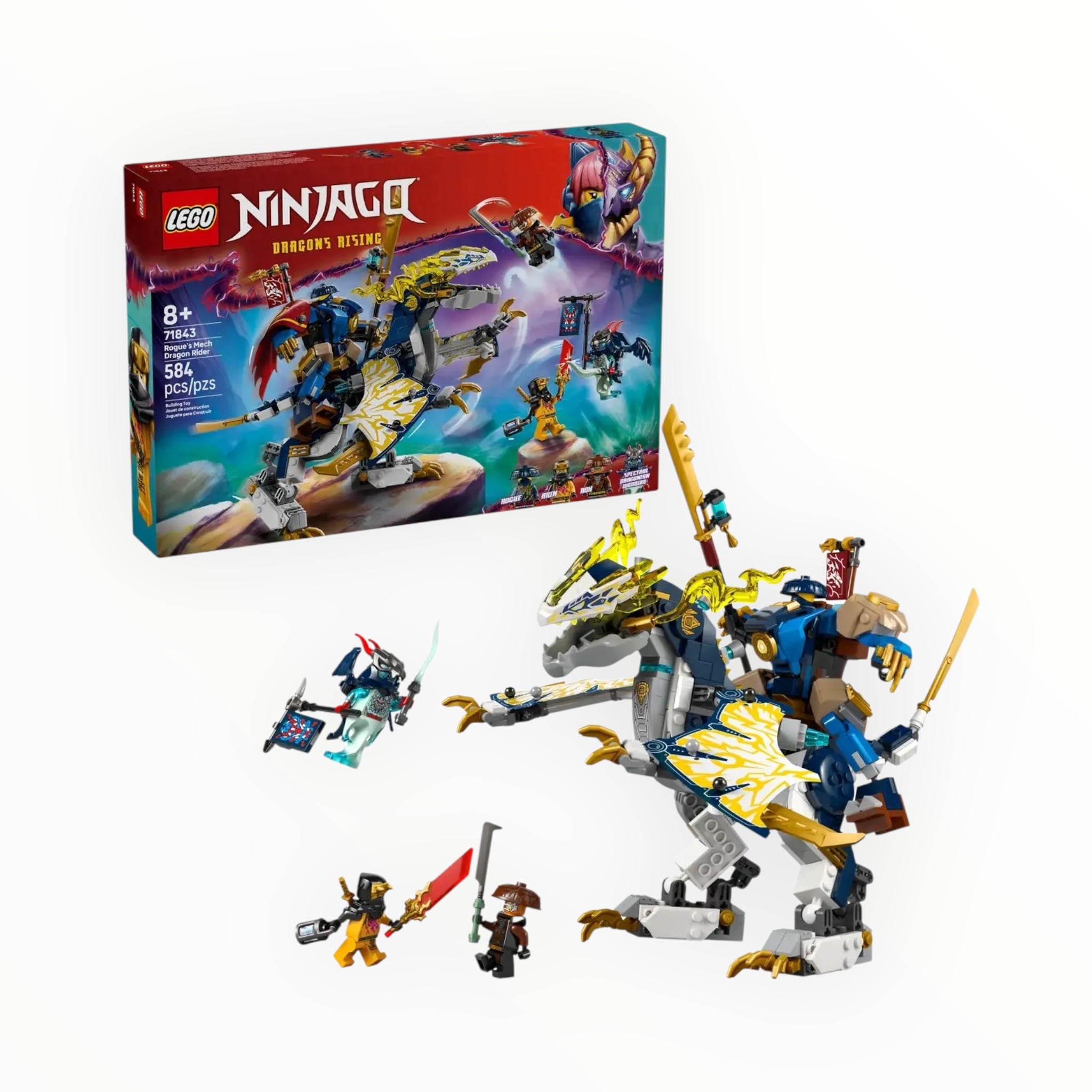 71843 Ninjago Rogue’s Mech Dragon Rider