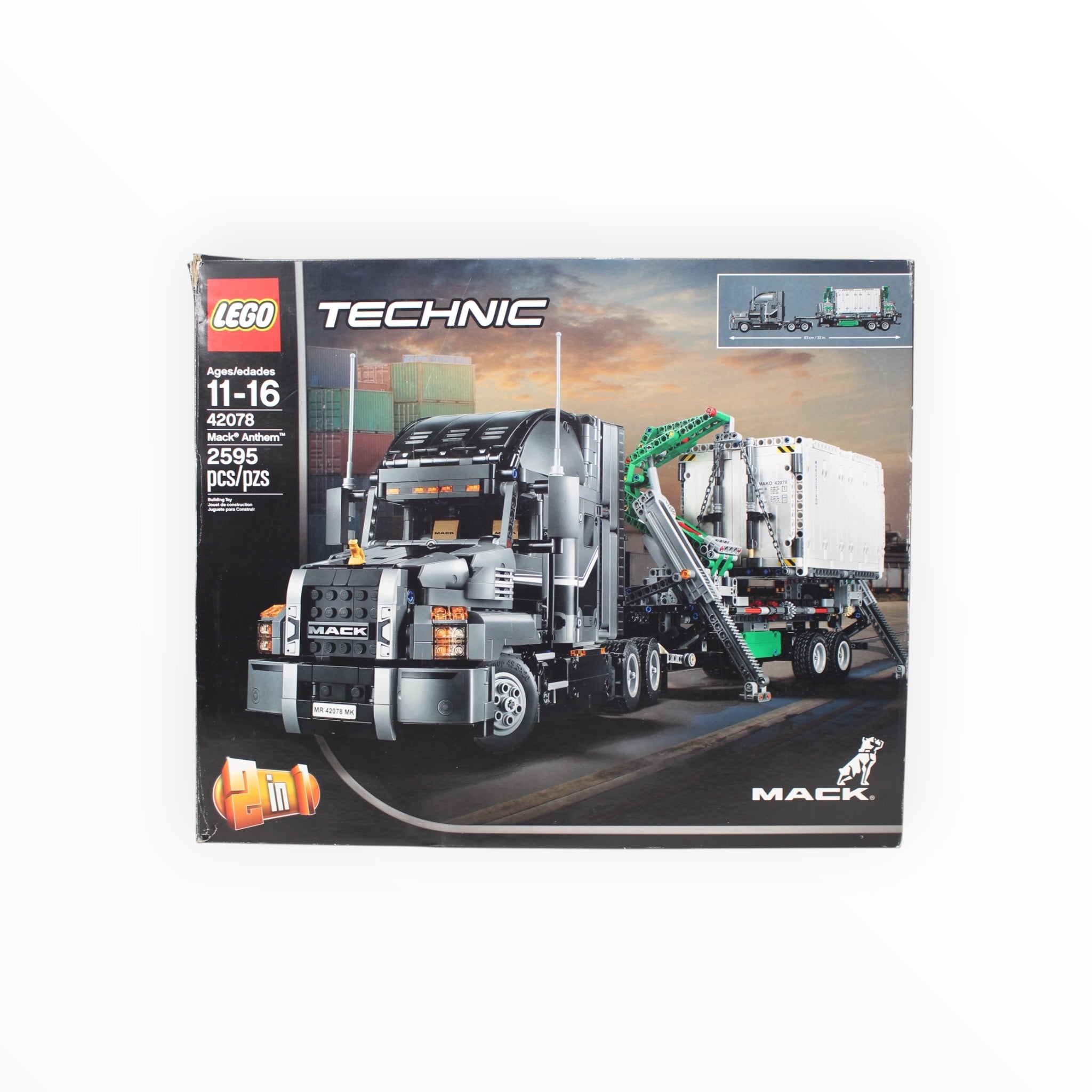 Certified Used Set 42078 Technic Mack Anthem