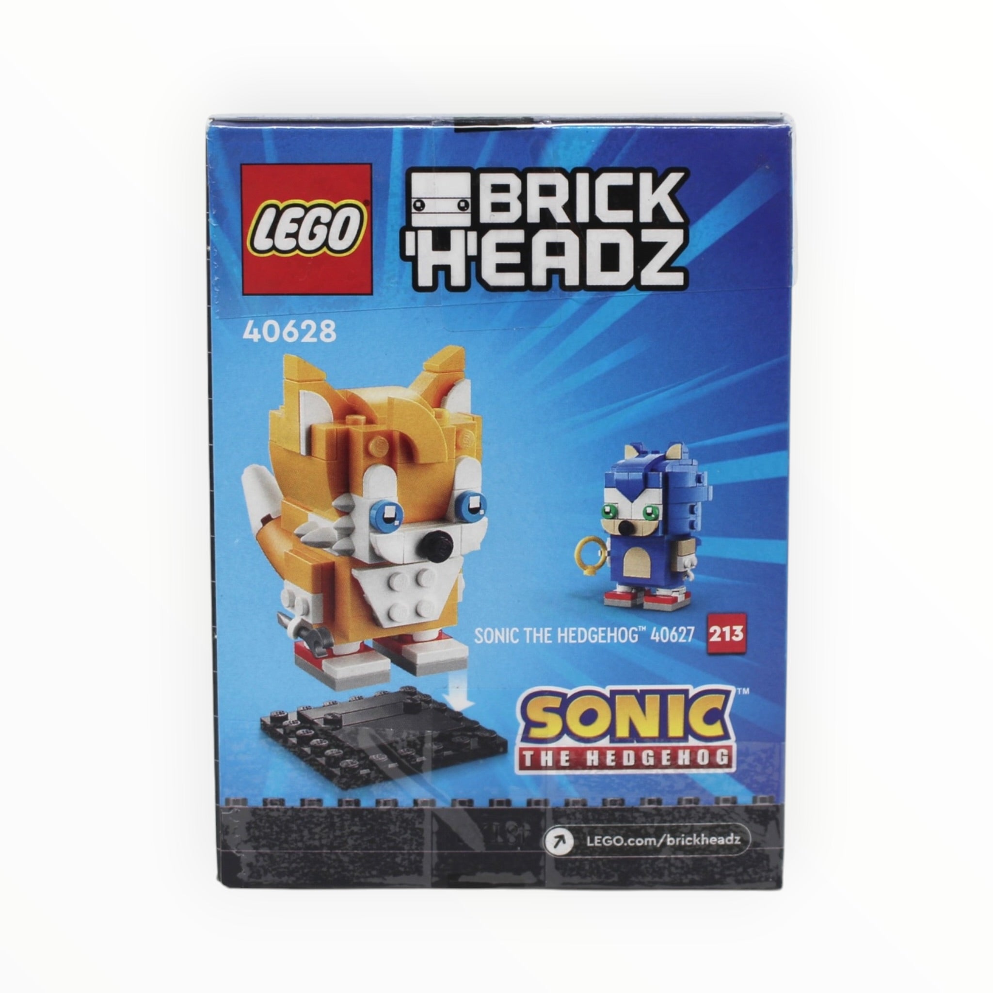 Certified Used Set 40628 BrickHeadz Miles “Tails” Prower