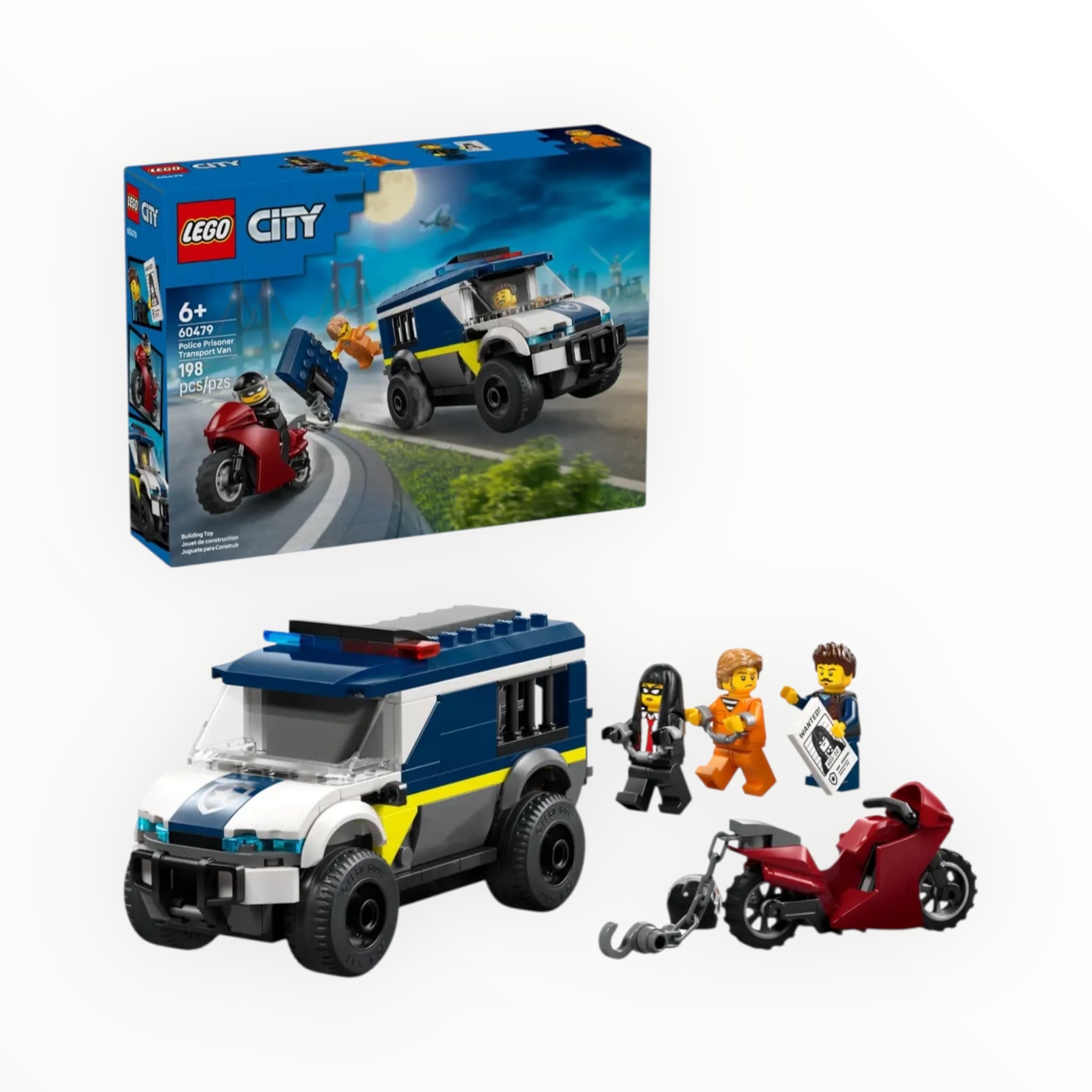 60479 City Police Prisoner Transport Van