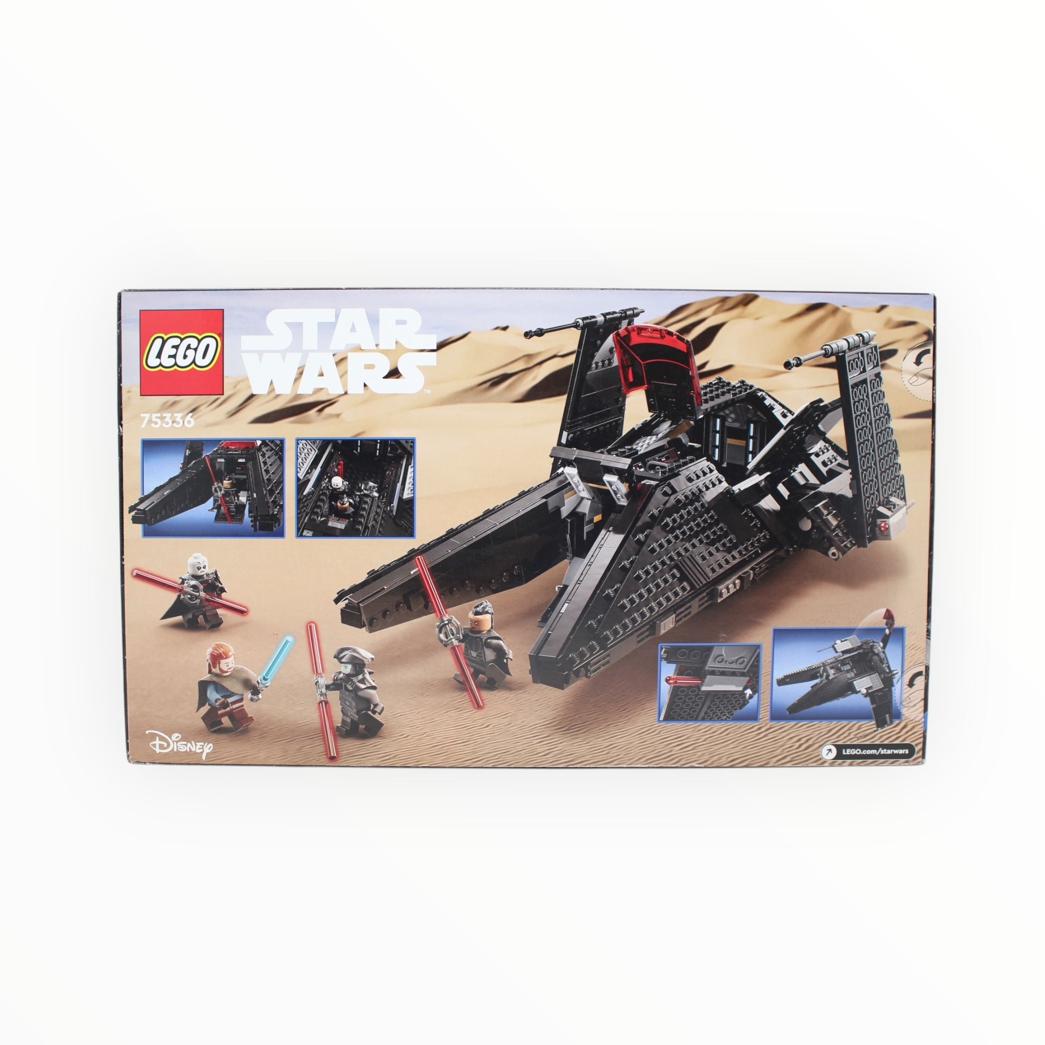 Retired Set 75336 Star Wars Inquisitor Transport Scythe (damaged box)
