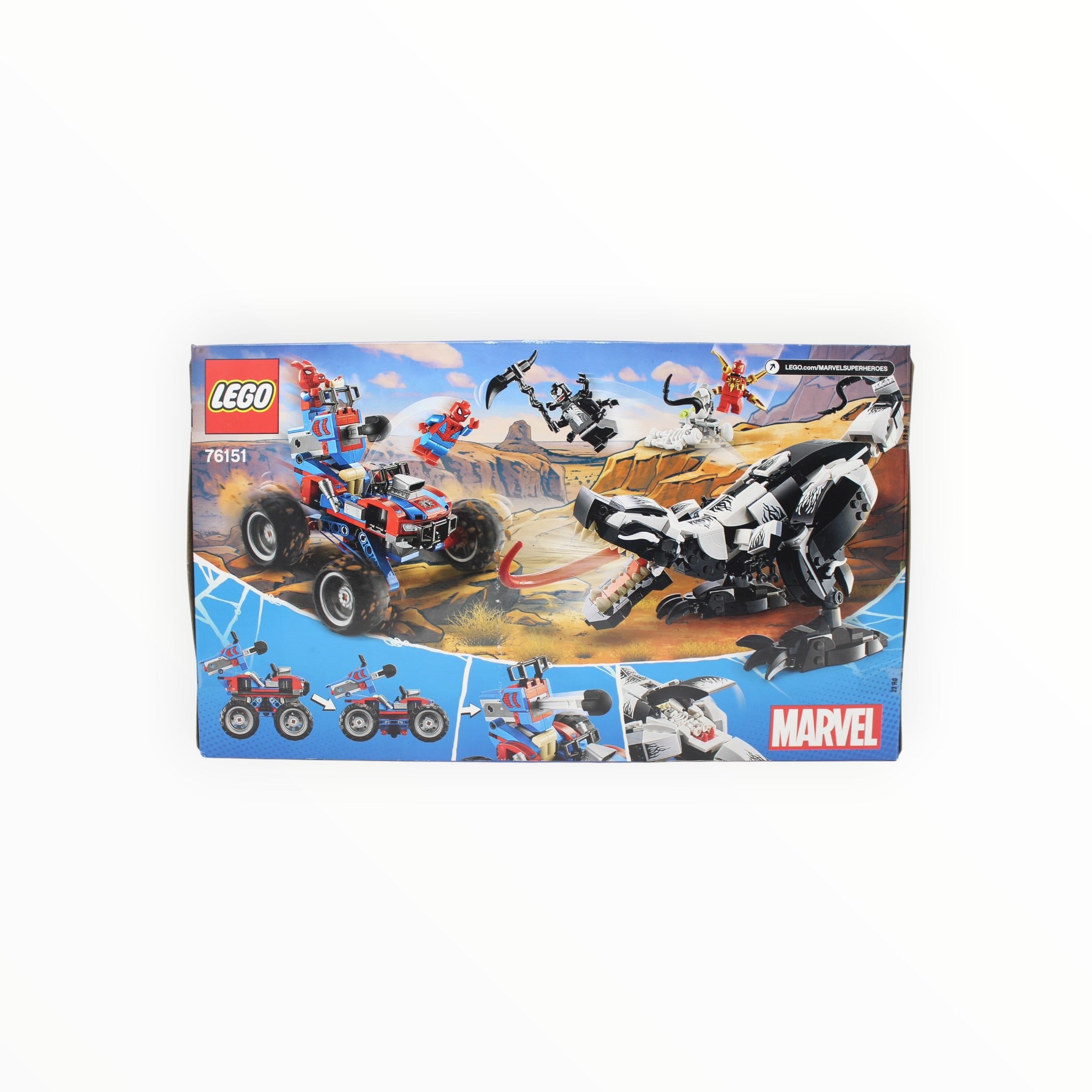 Retired Set 76151 Marvel Venomosaurus ambush
