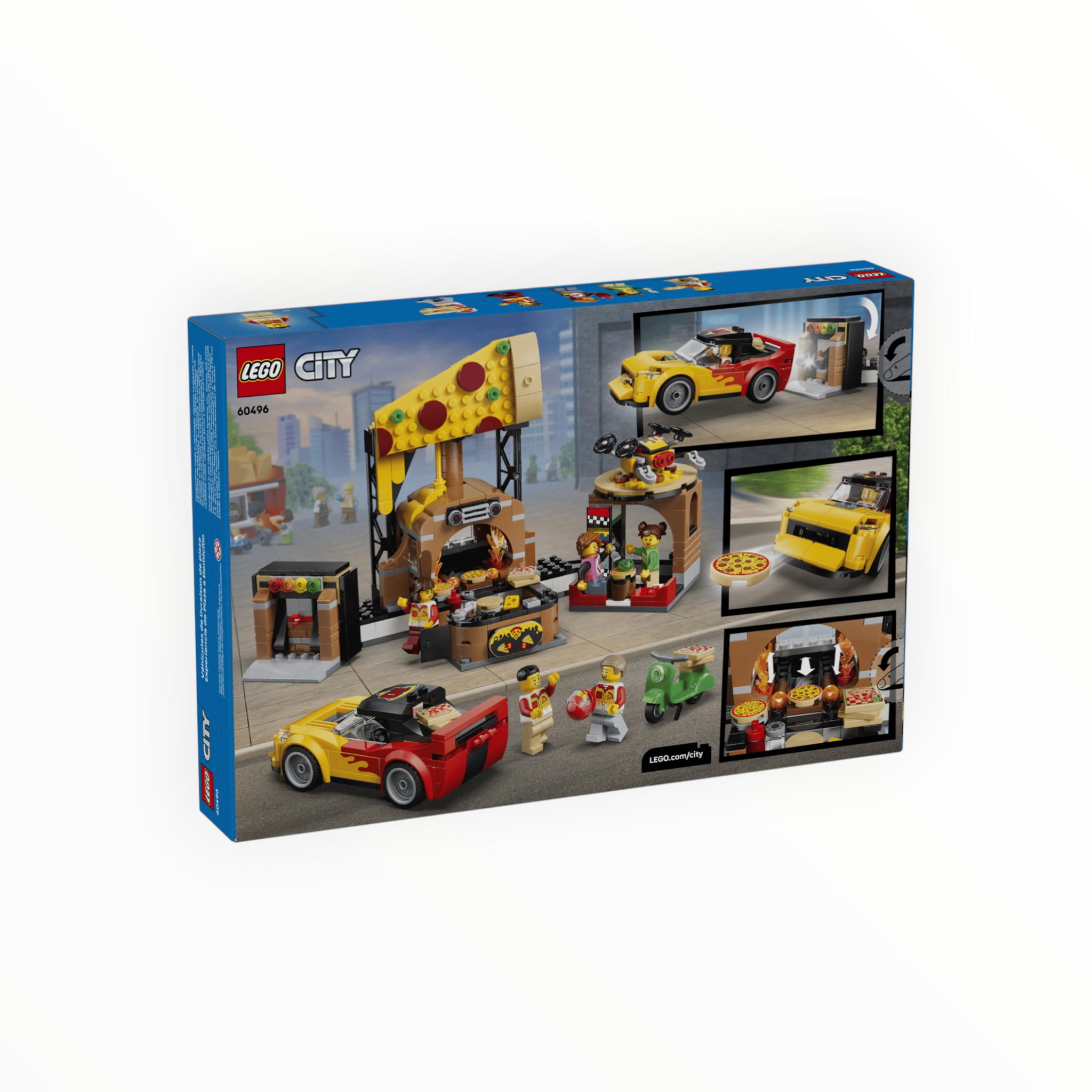 60496 City Pizza Delivery Experience with Vehicles