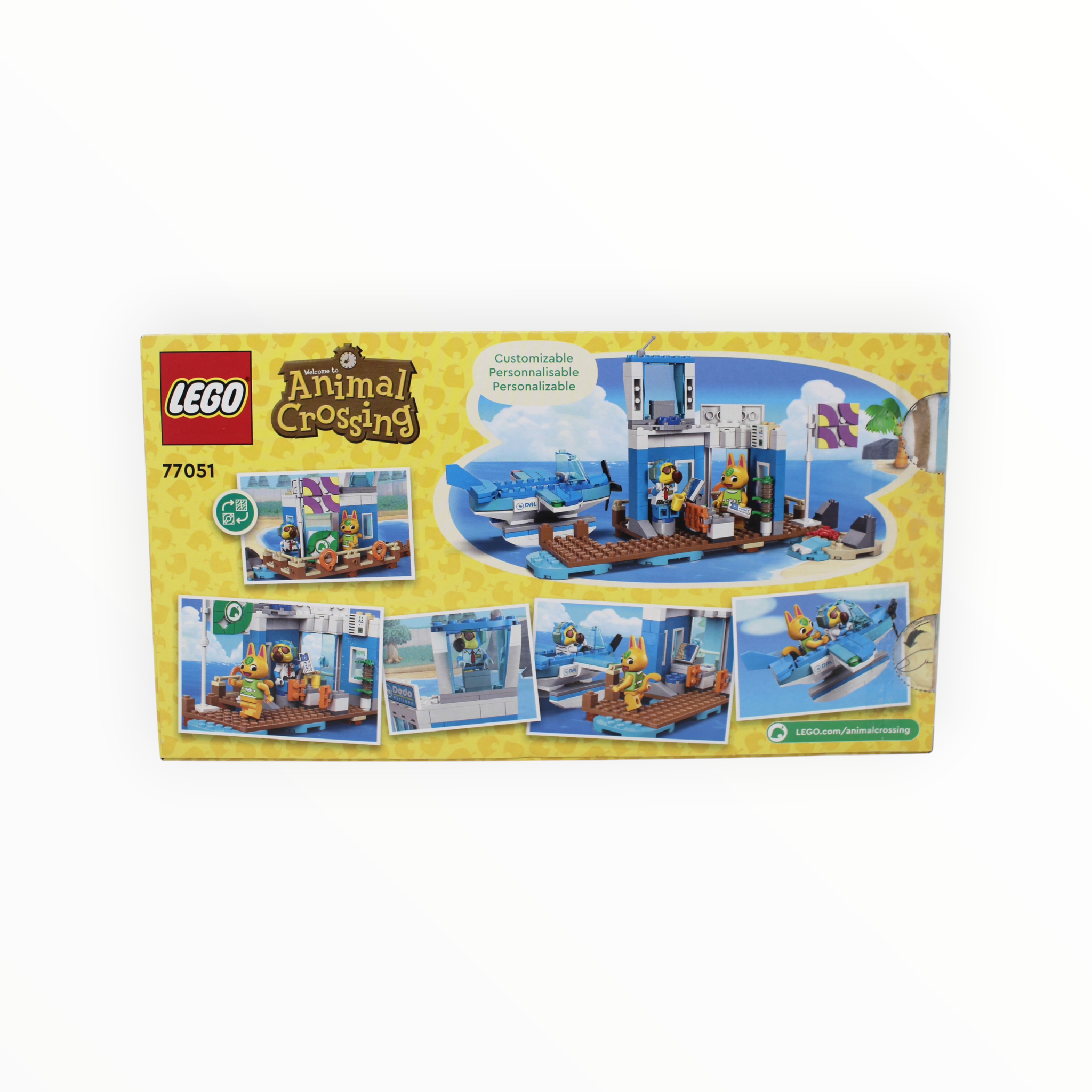 Certified Used Set 77051 Animal Crossing Fly with Dodo Airlines