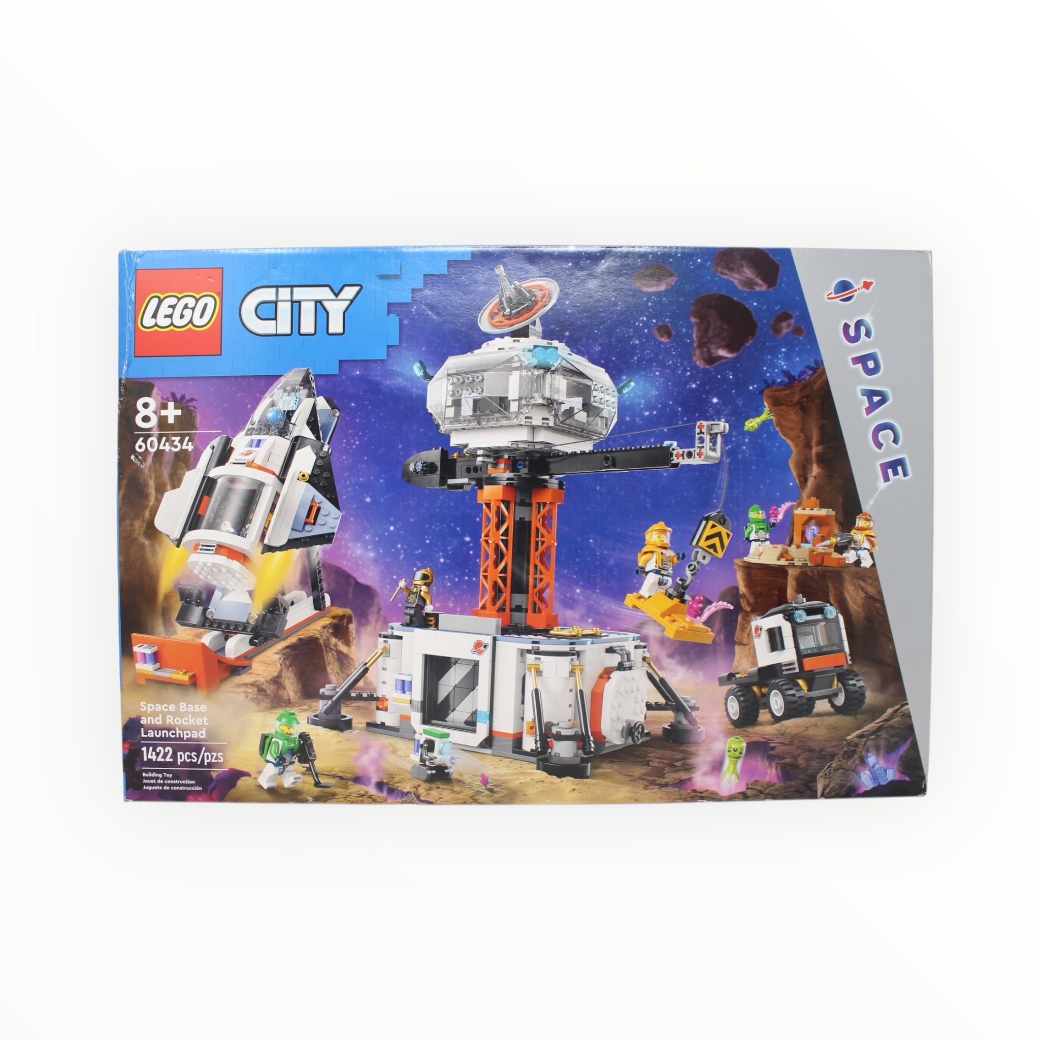 60434 City Space Base and Rocket Launchpad (slight box damage)