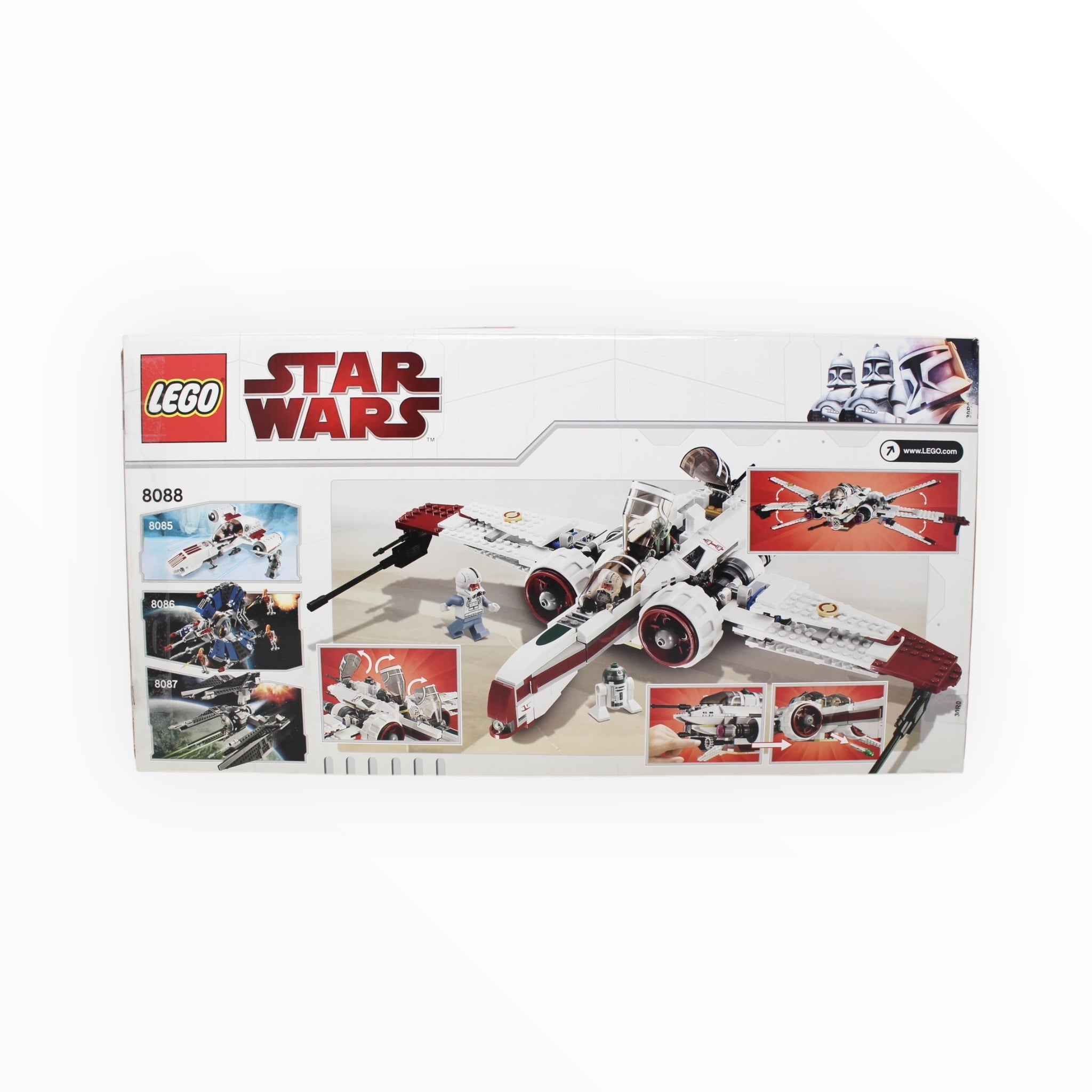 Certified Used Set 8088 Star Wars ARC-170 Starfighter