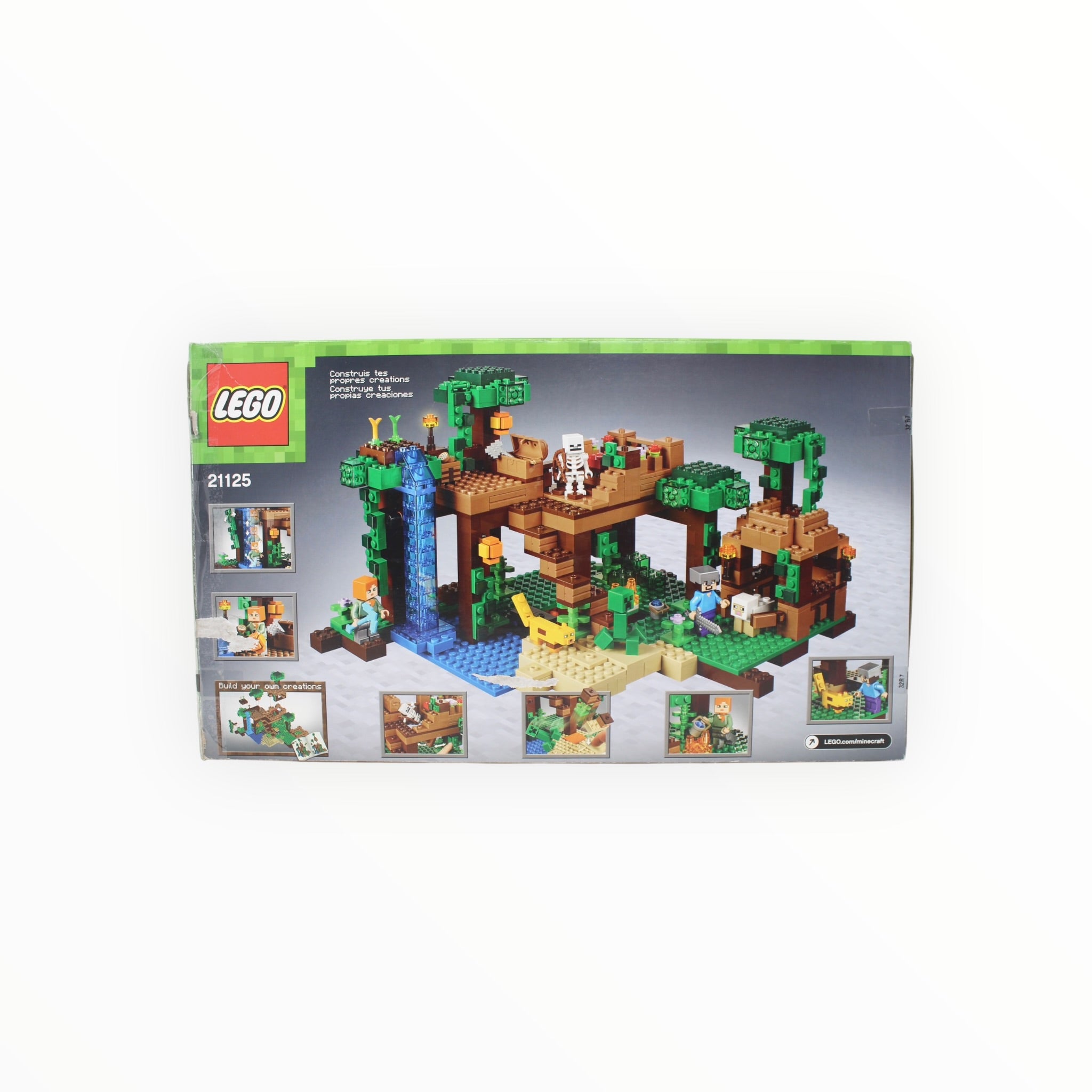 Certified Used Set 21125 Minecraft The Jungle Tree House (bags 2-4 sealed)