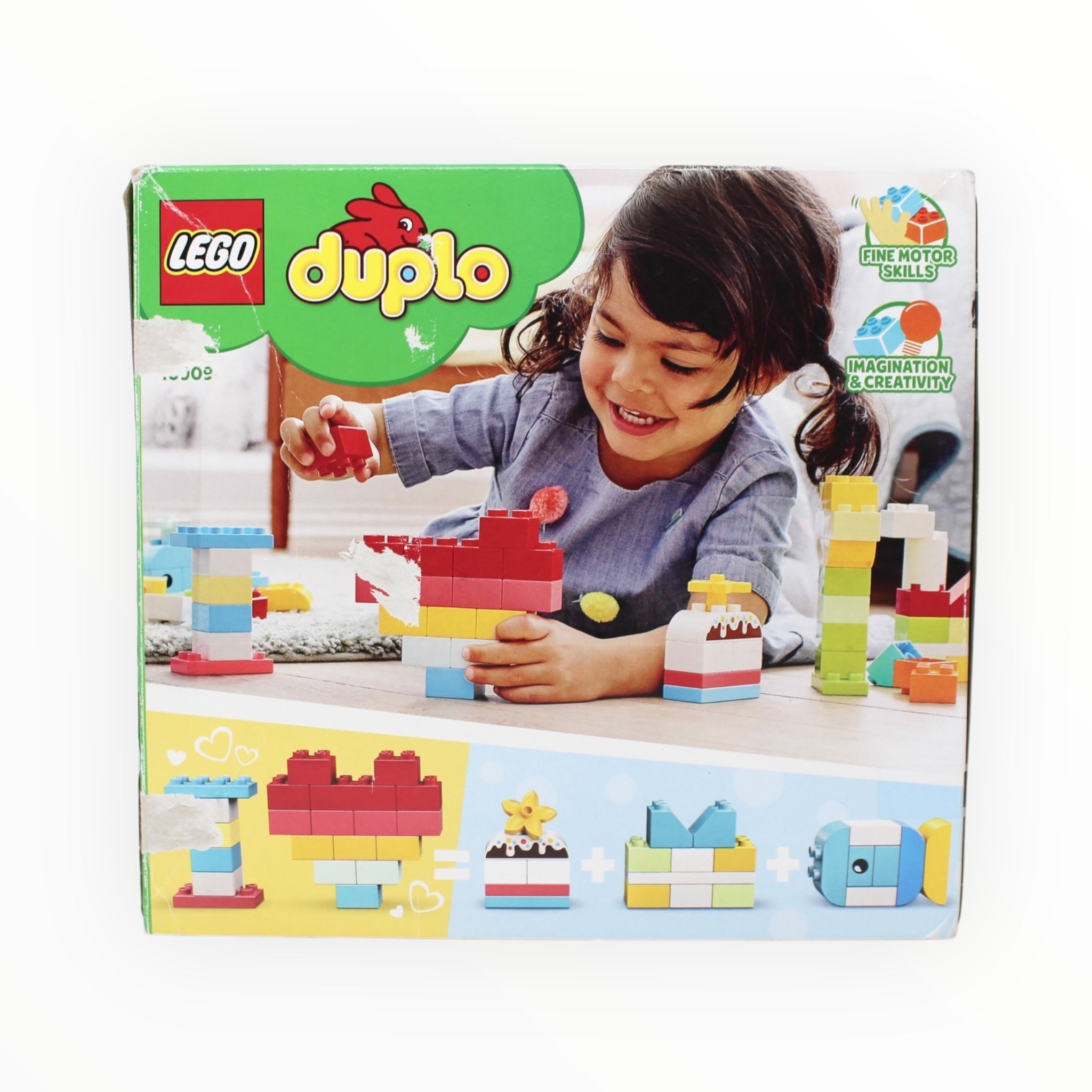 Certified Used Set 10909 DUPLO Heart Box
