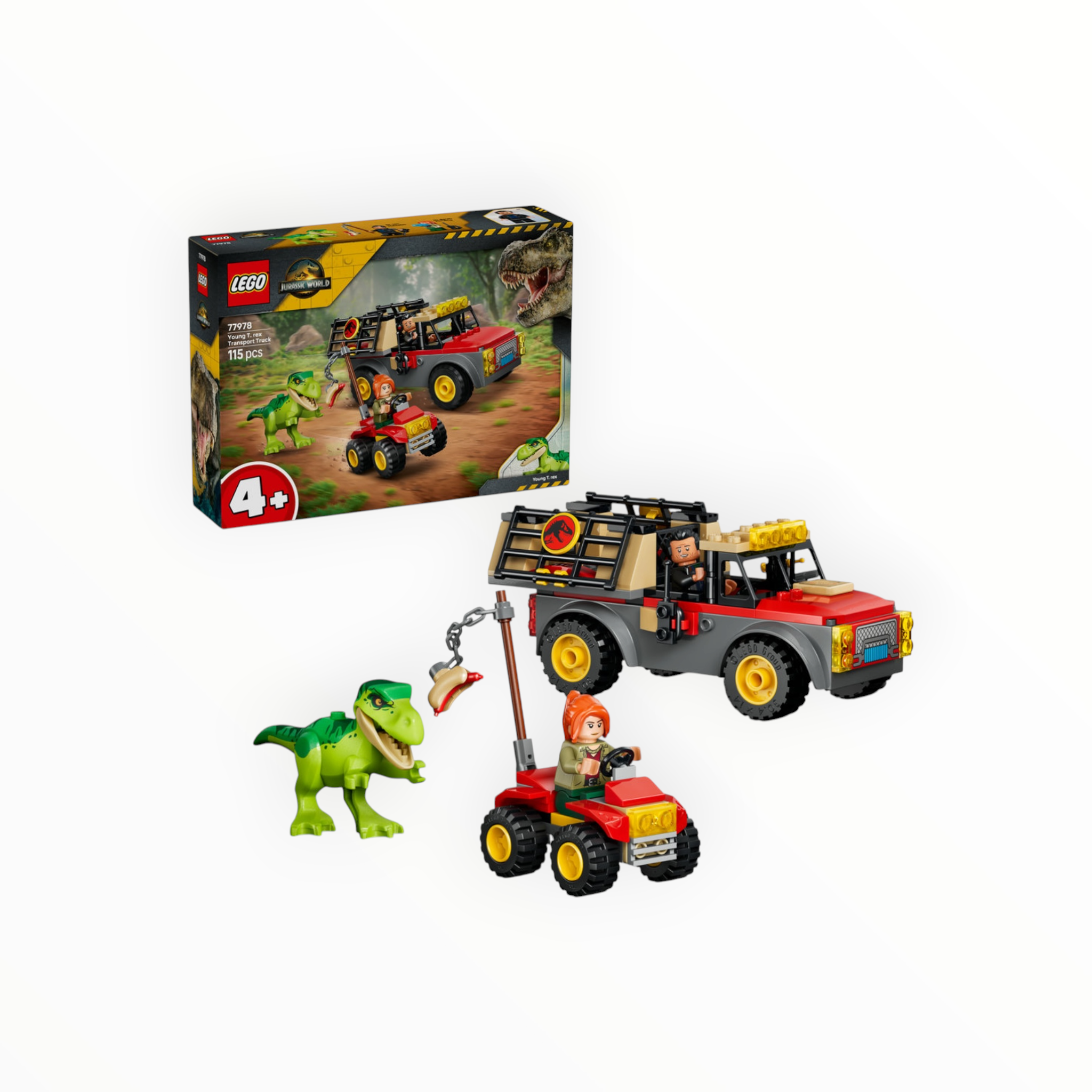 77978 Jurassic World Young T. rex Transport Truck