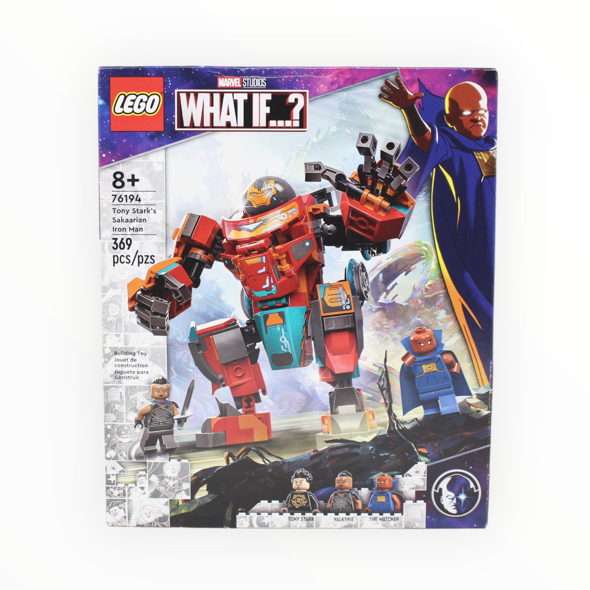 Retired Set 76194 Marvel What If…? Tony Stark’s Sakaarian Iron Man
