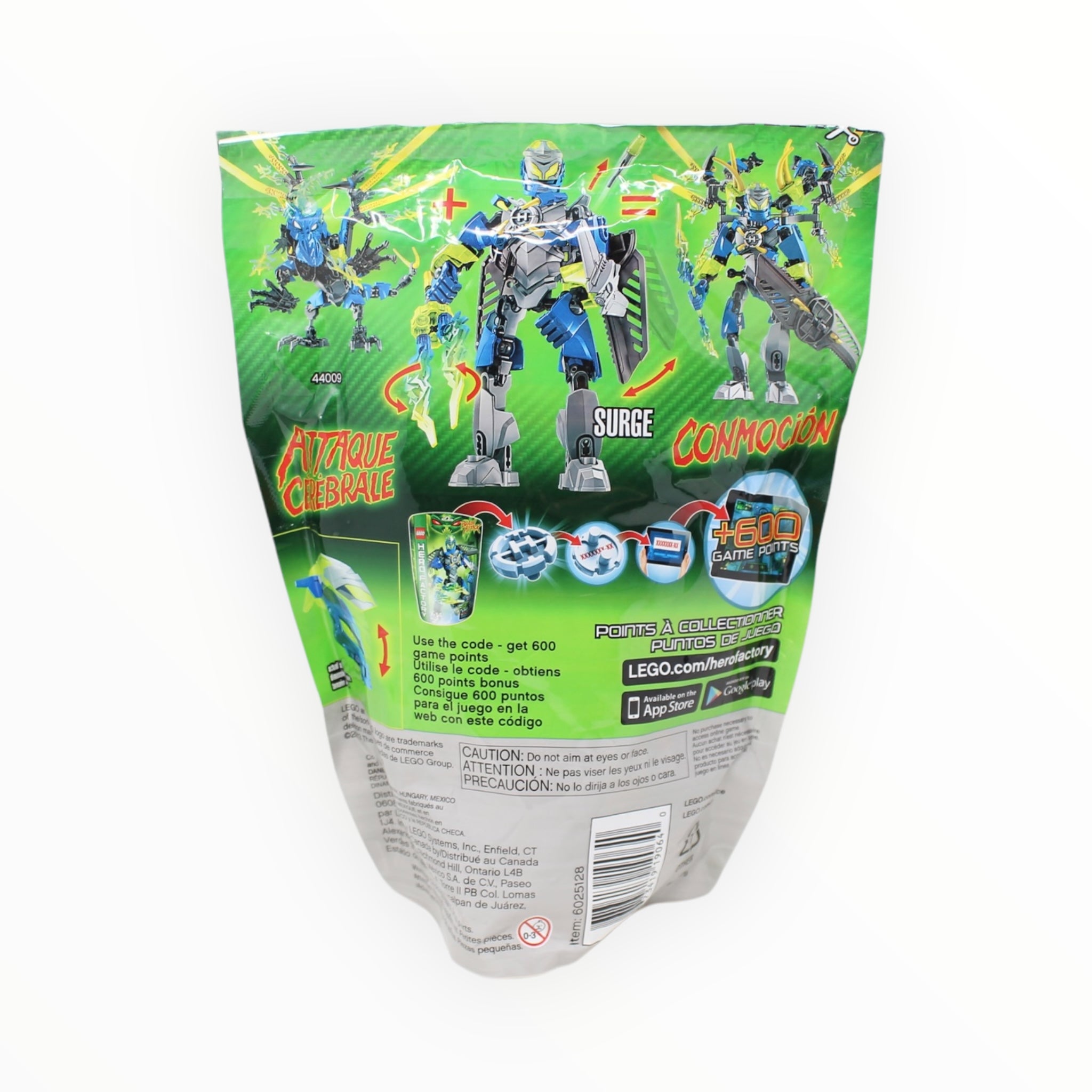 Certified Used Set 44008 Hero Factory Surge