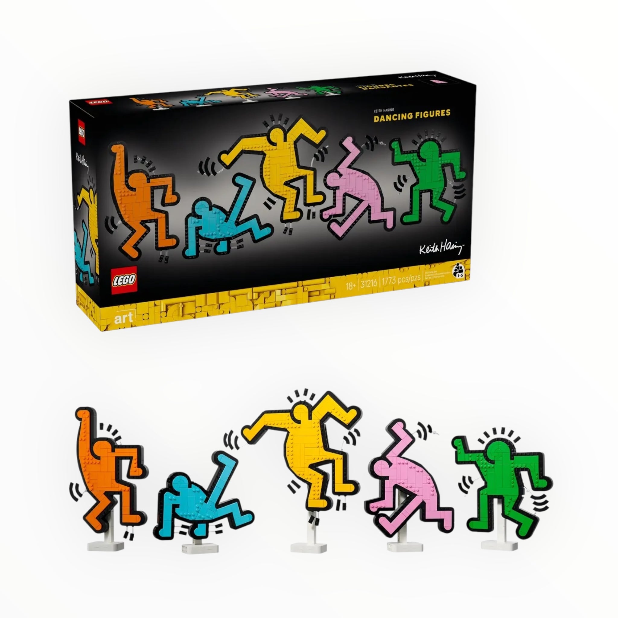 31216 LEGO Keith Haring - Dancing Figures