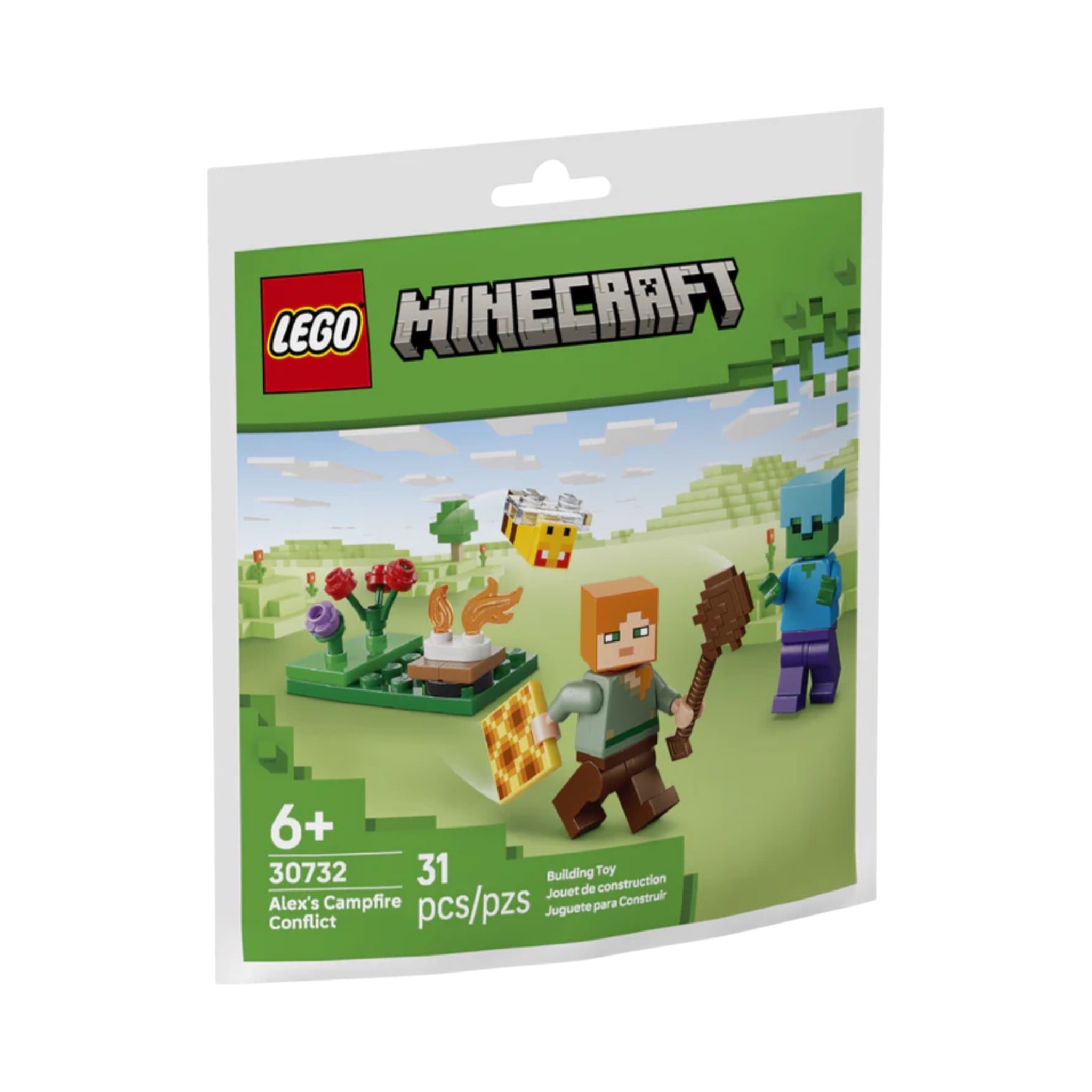 Paper Bag 30732 Minecraft Alex’s Campfire Conflict