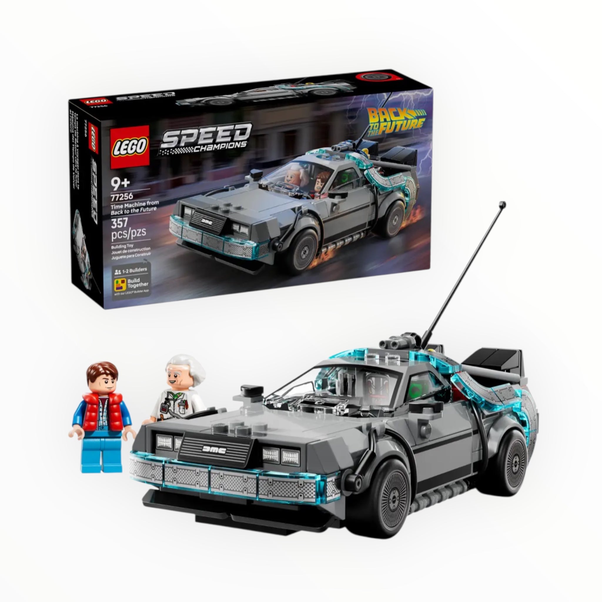 77256 Speed Champions Time Machine from Back to the Future