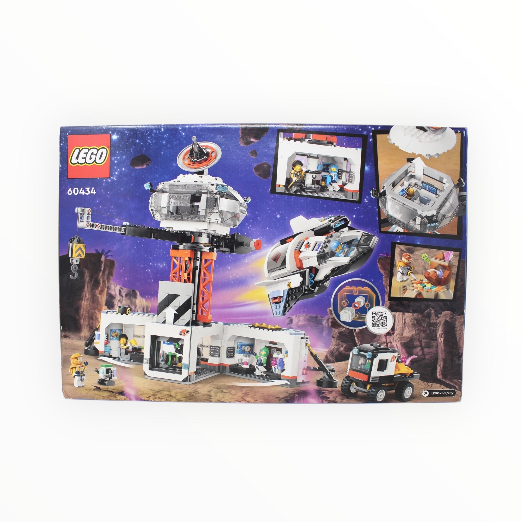 60434 City Space Base and Rocket Launchpad (slight box damage)