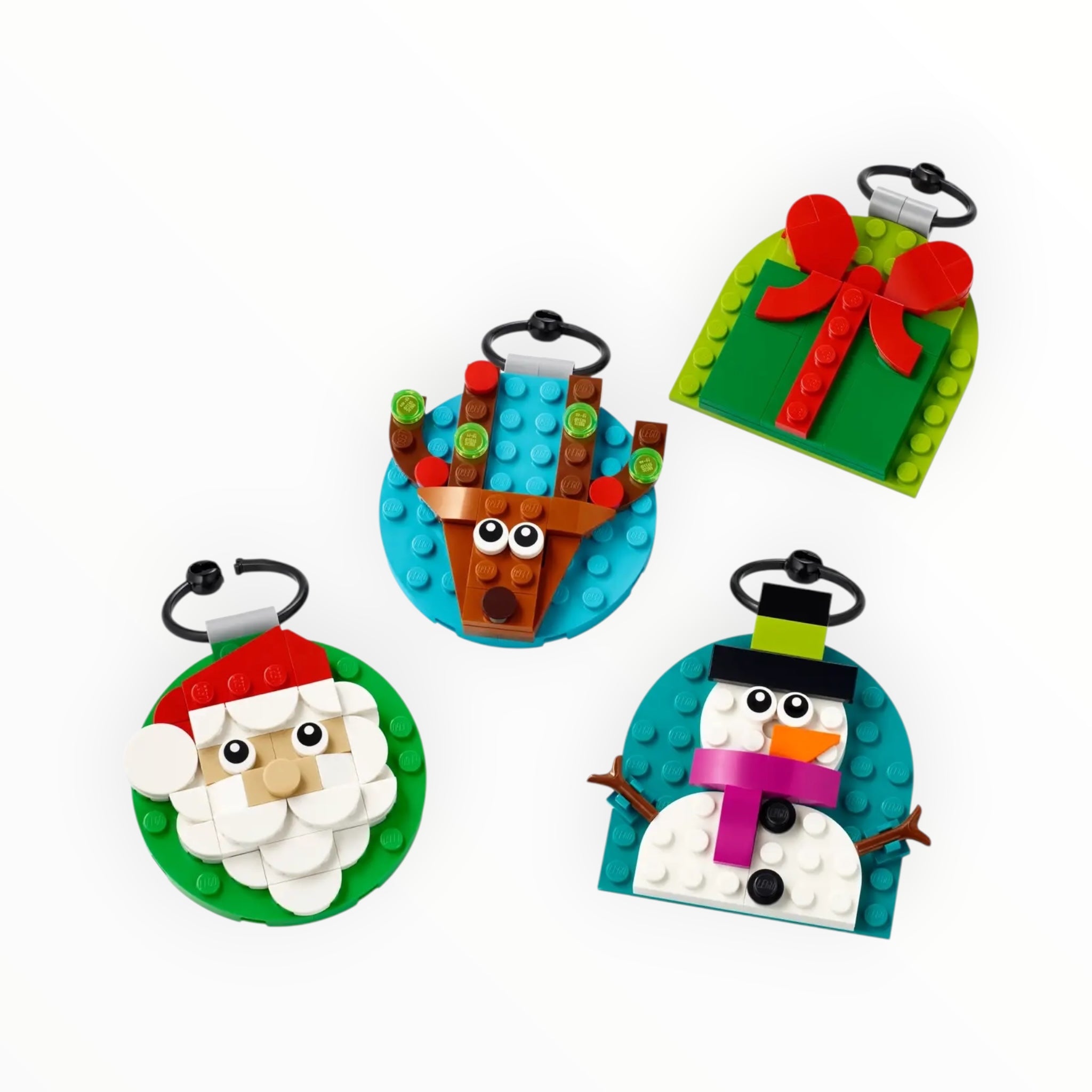 40744 LEGO Christmas Ornament Selection