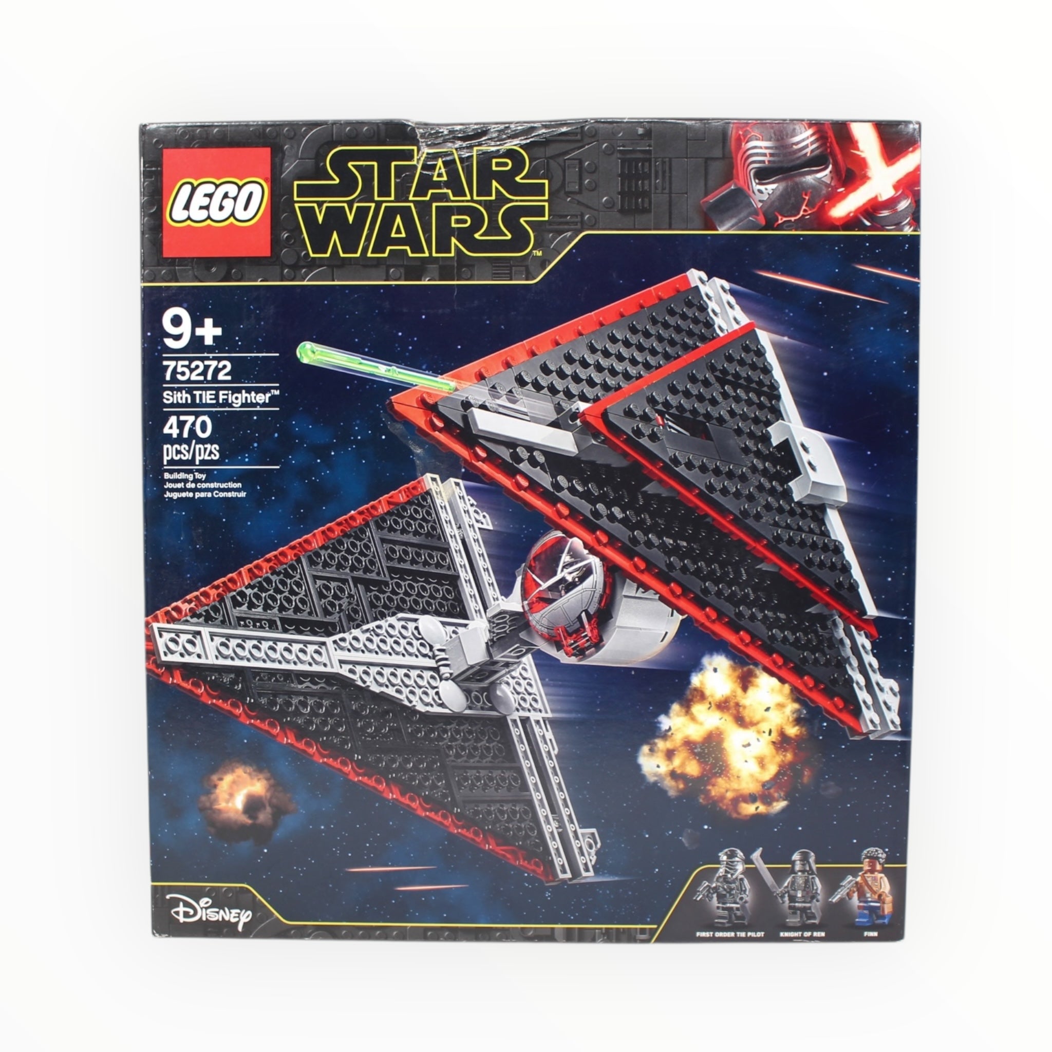 Retired Set 75272 Star Wars Sith TIE Fighter (some box damage)
