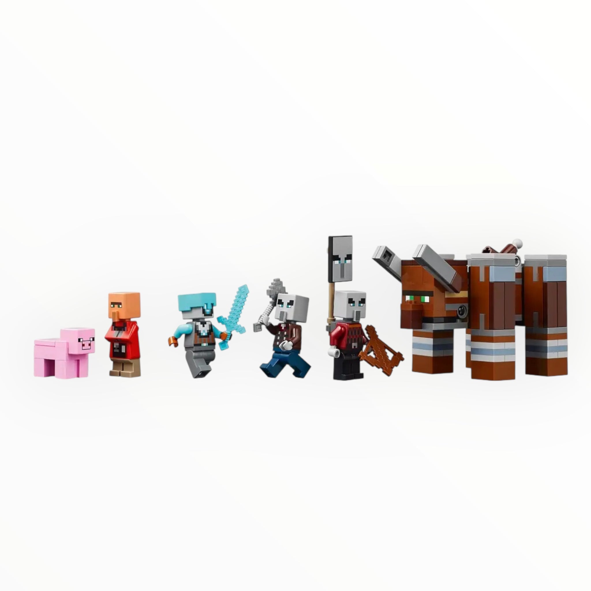 21278 Minecraft The Pillager Outpost and Ravager