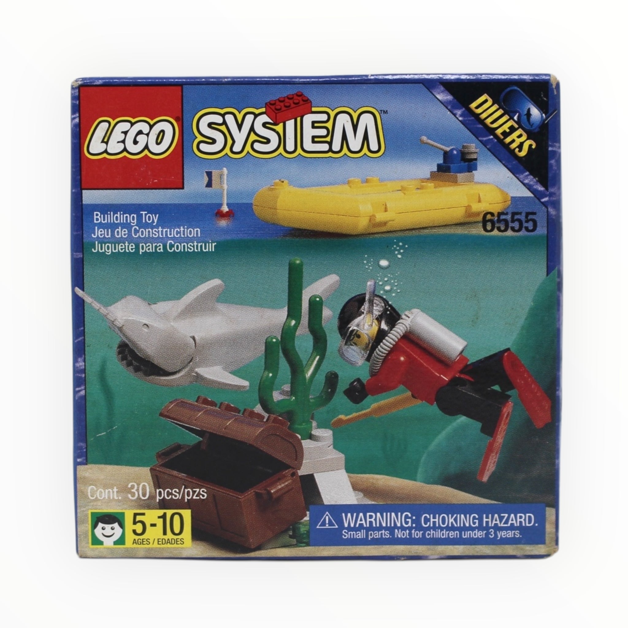 Retired Set 6555 Divers Sea Hunter