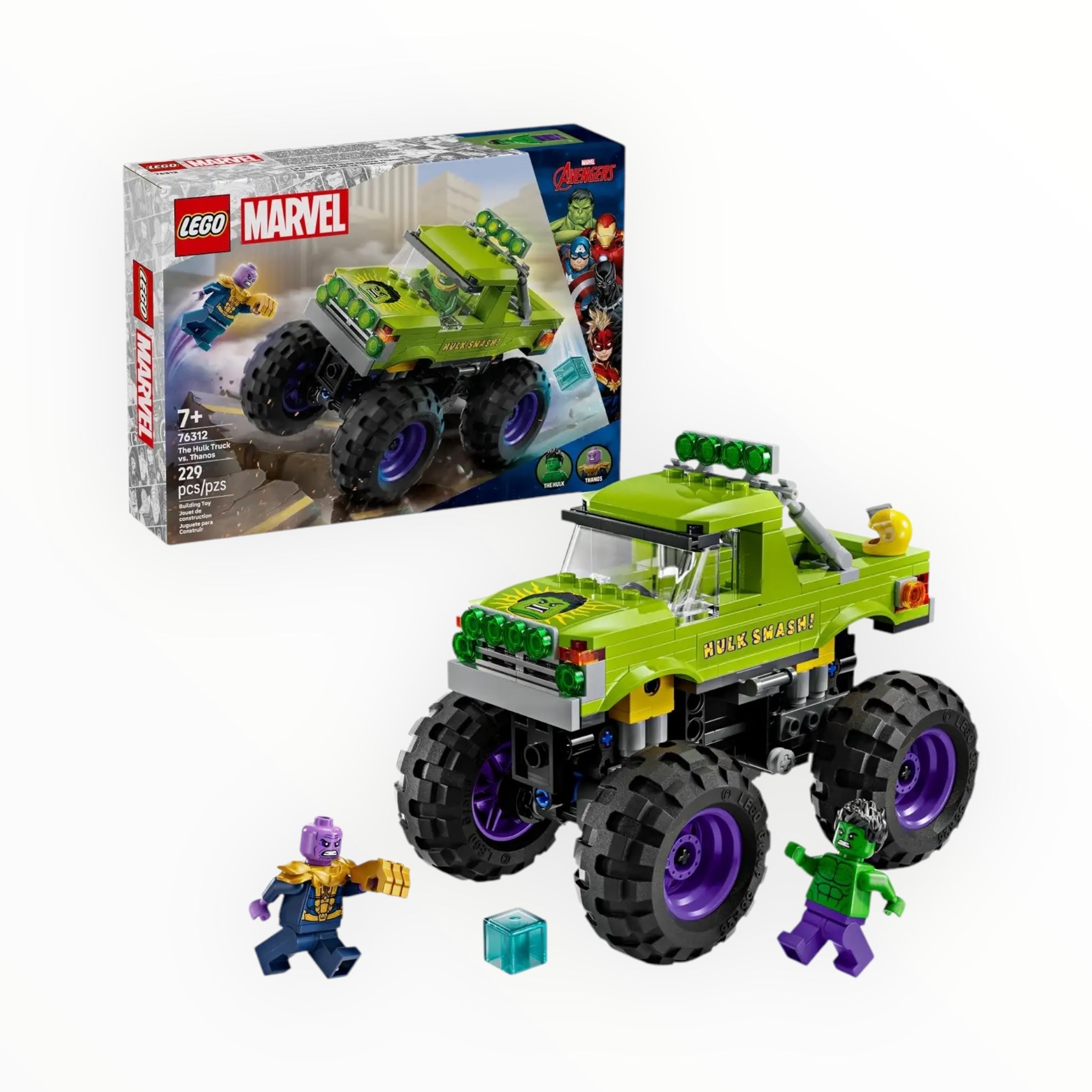 76312 Marvel The Hulk Truck vs. Thanos