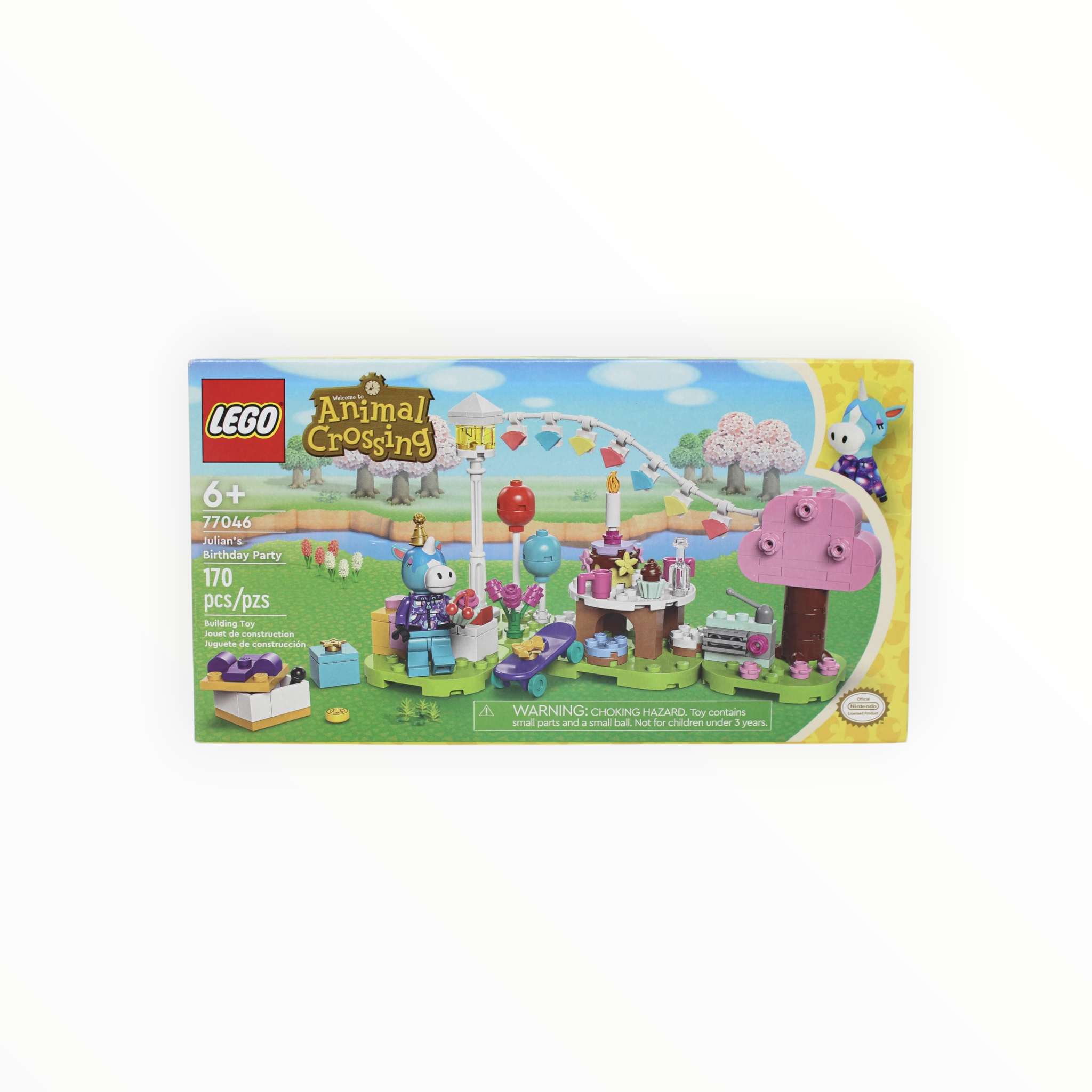 Certified Used Set 77046 Animal Crossing Julian’s Birthday Party