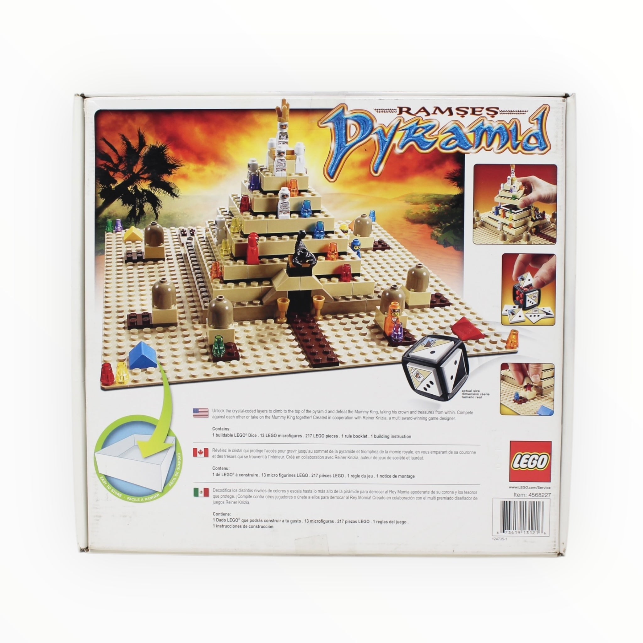 Certified Used Set 3843 LEGO Ramses Pyramid