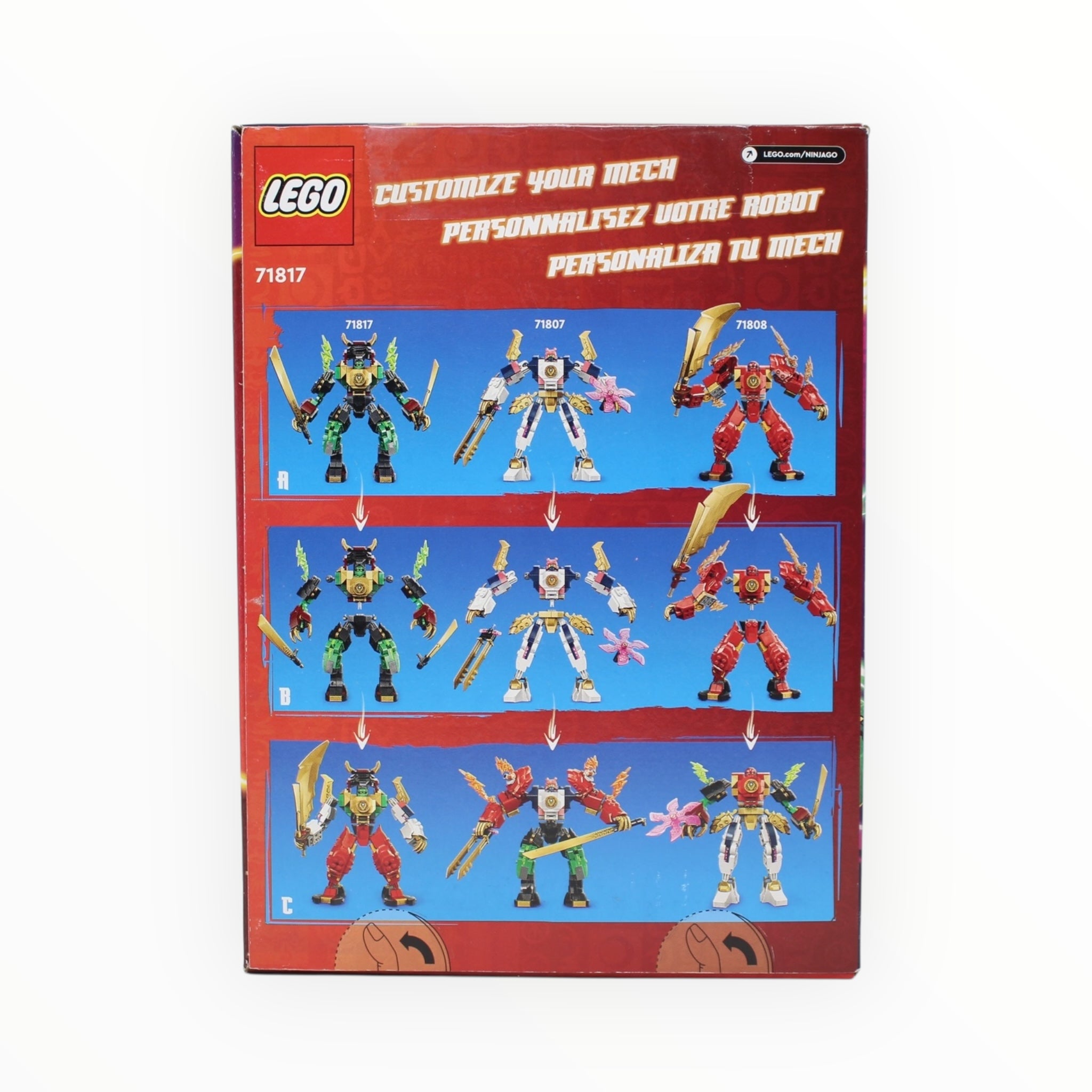 Certified Used Set 71817 Ninjago Lloyd’s Elemental Power Mech
