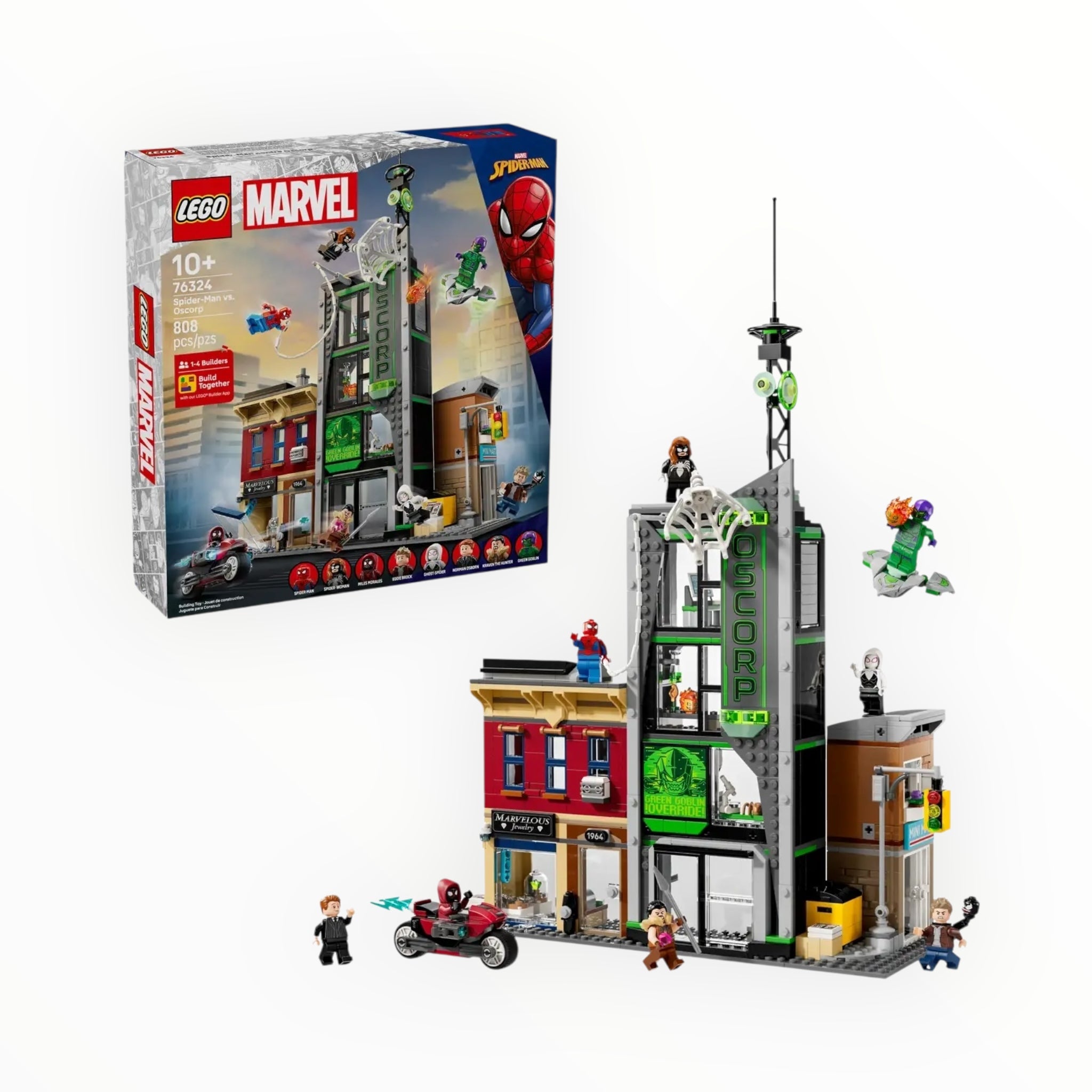 76324 Marvel Spider-Man vs. Oscorp