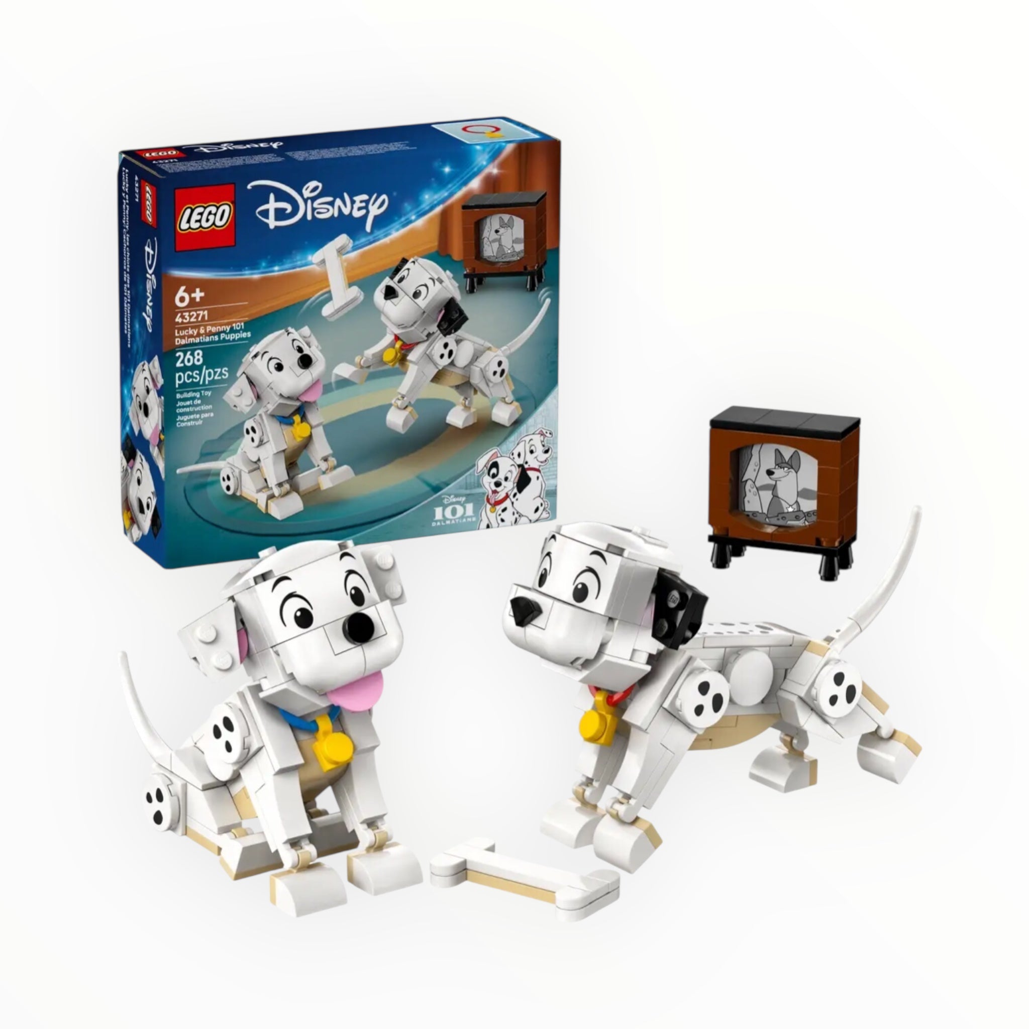 43271 Disney Lucky & Penny 101 Dalmatians Puppies