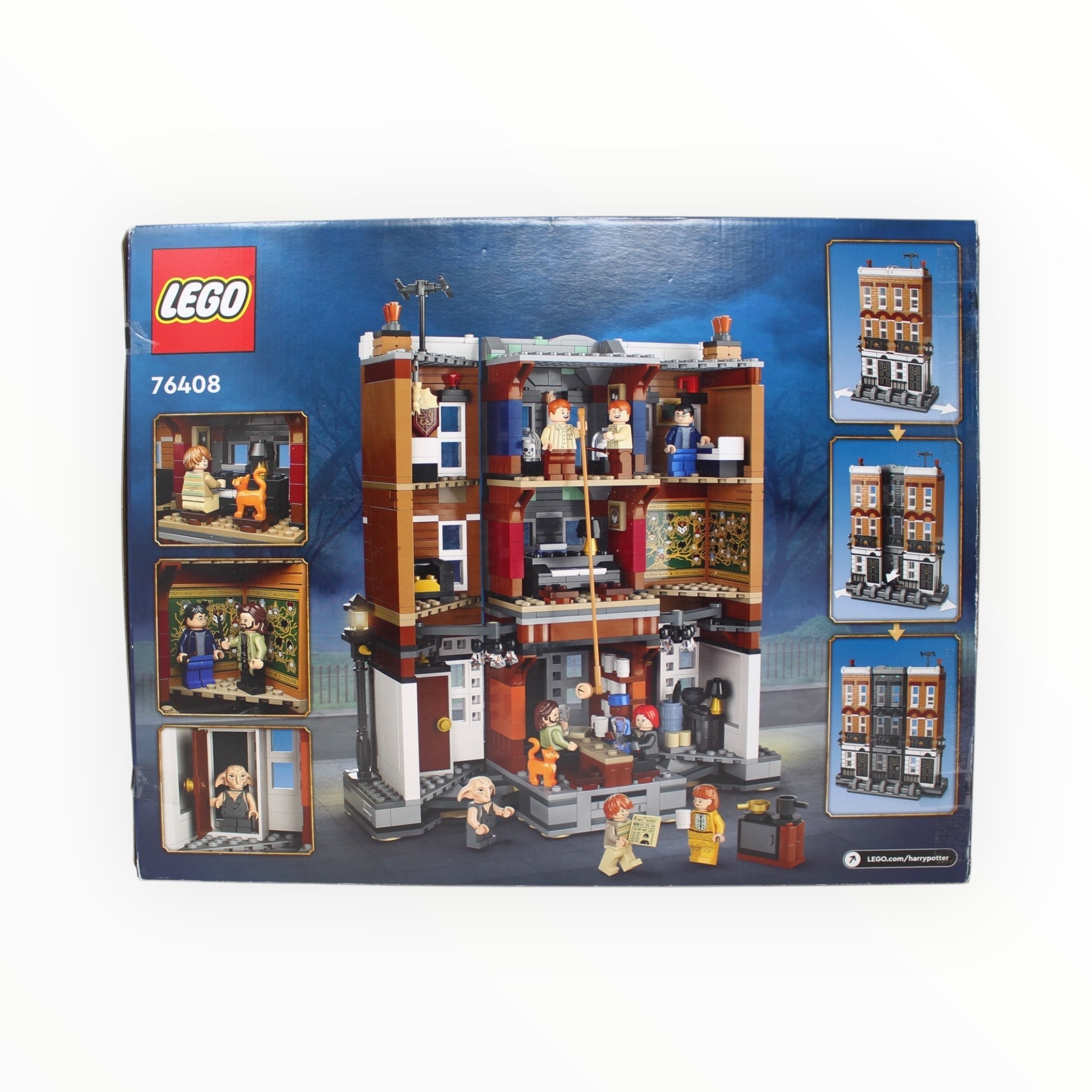 Certified Used Set 76408 Harry Potter 12 Grimmauld Place