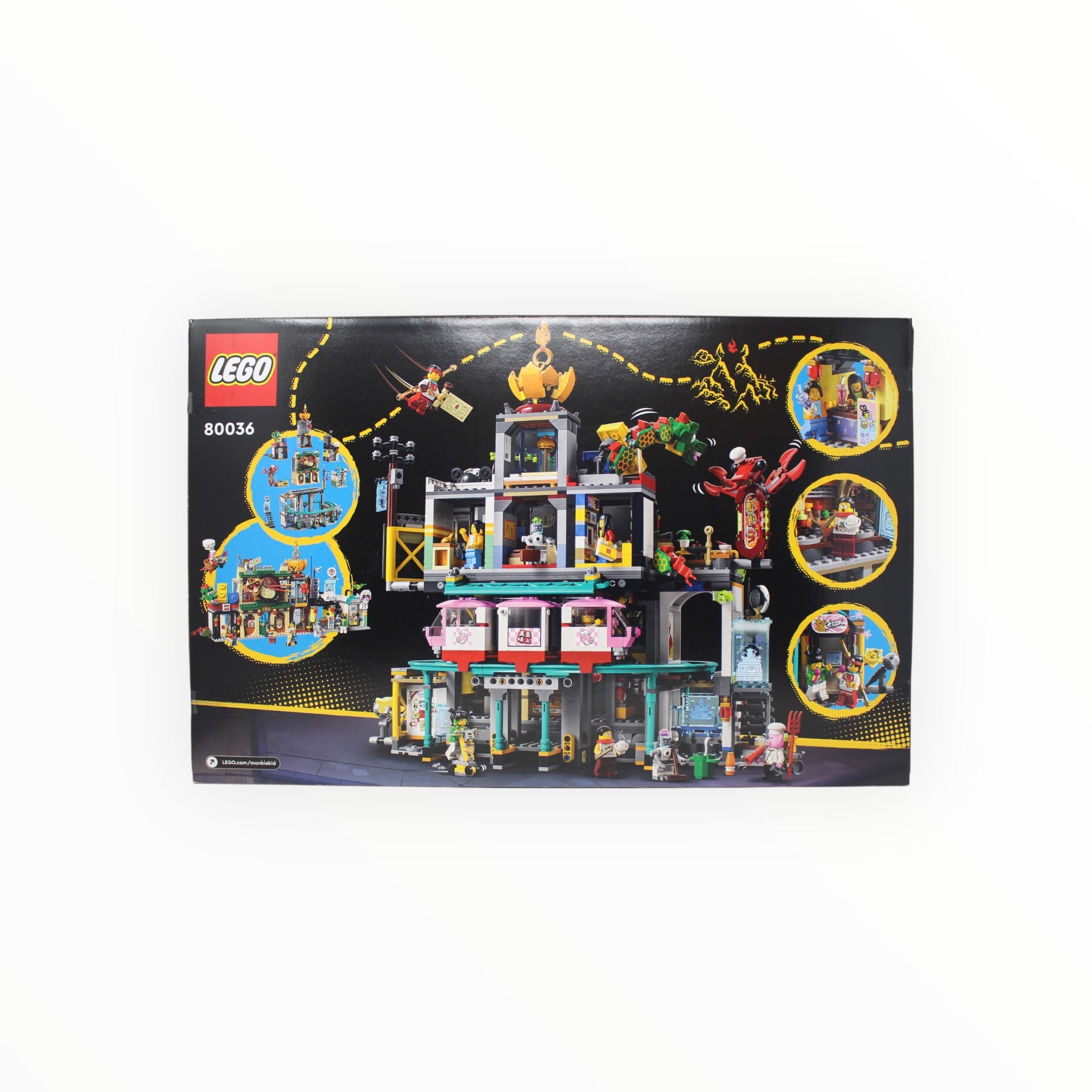 Retired Set 80036 Monkie Kid The City of Lanterns (slight box damage)