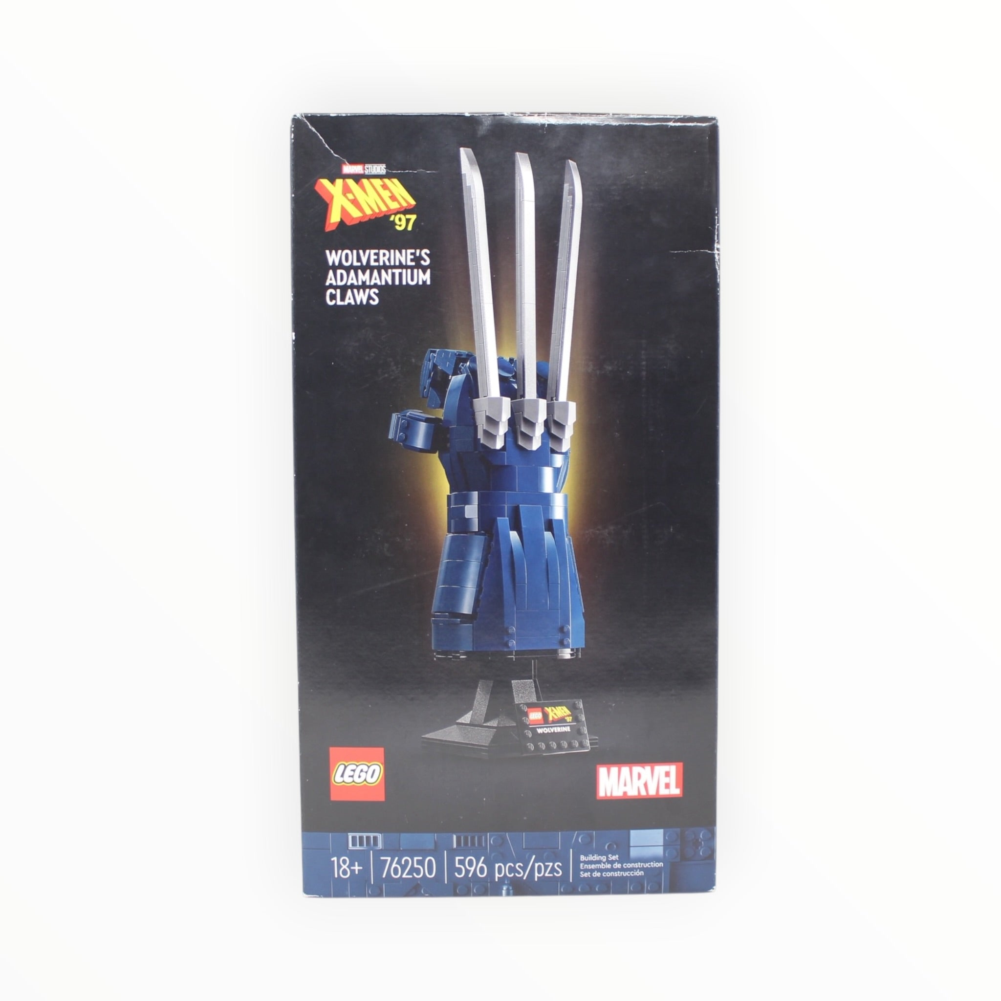 Retired Set 76250 Marvel Wolverine’s Adamantium Claws (some box damage)