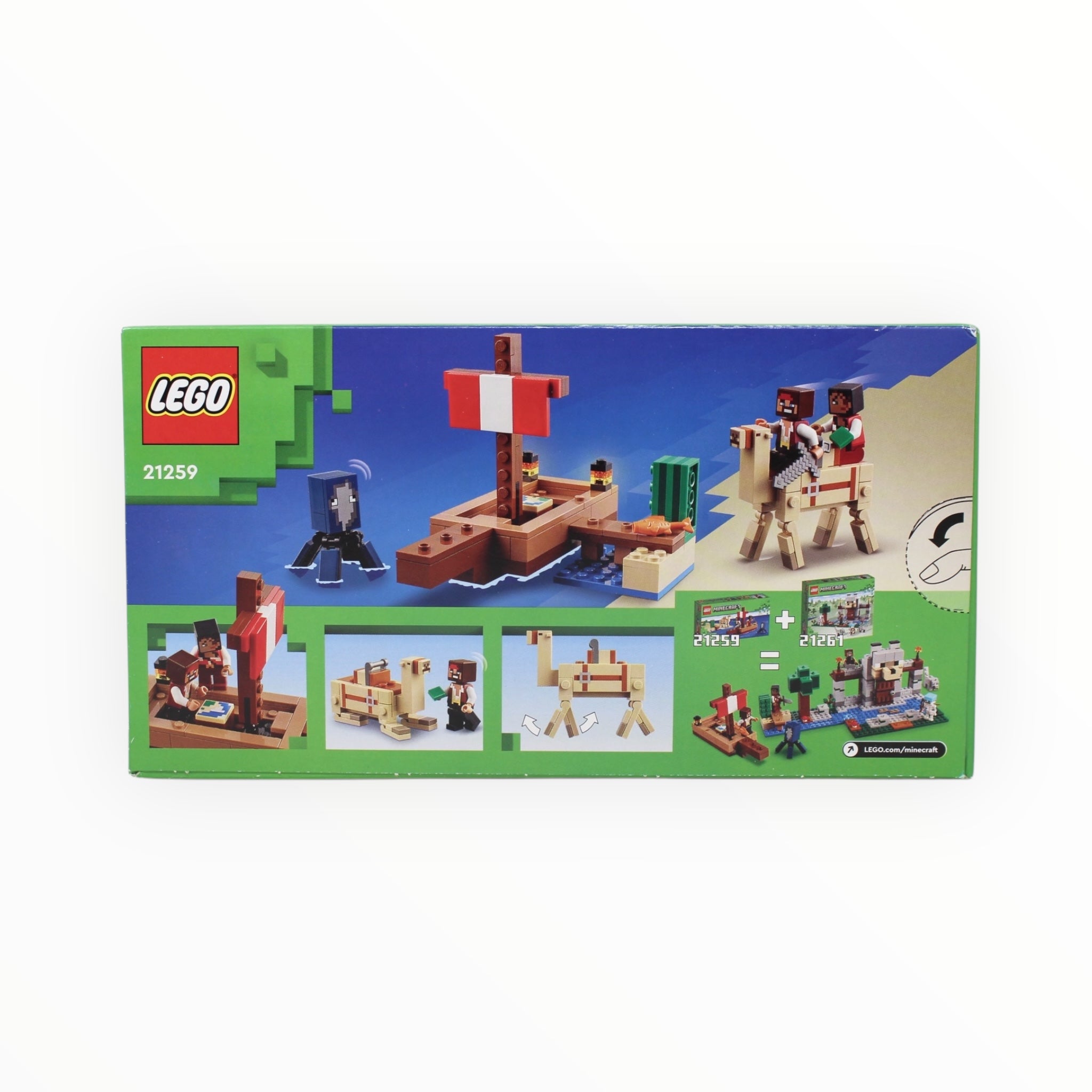 21259 Minecraft The Pirate Ship Voyage (damaged box)