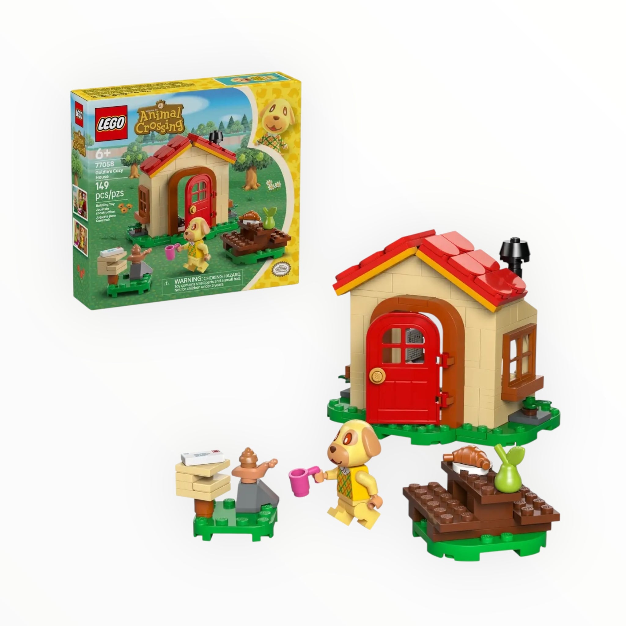 77058 Animal Crossing Goldie’s Cozy House