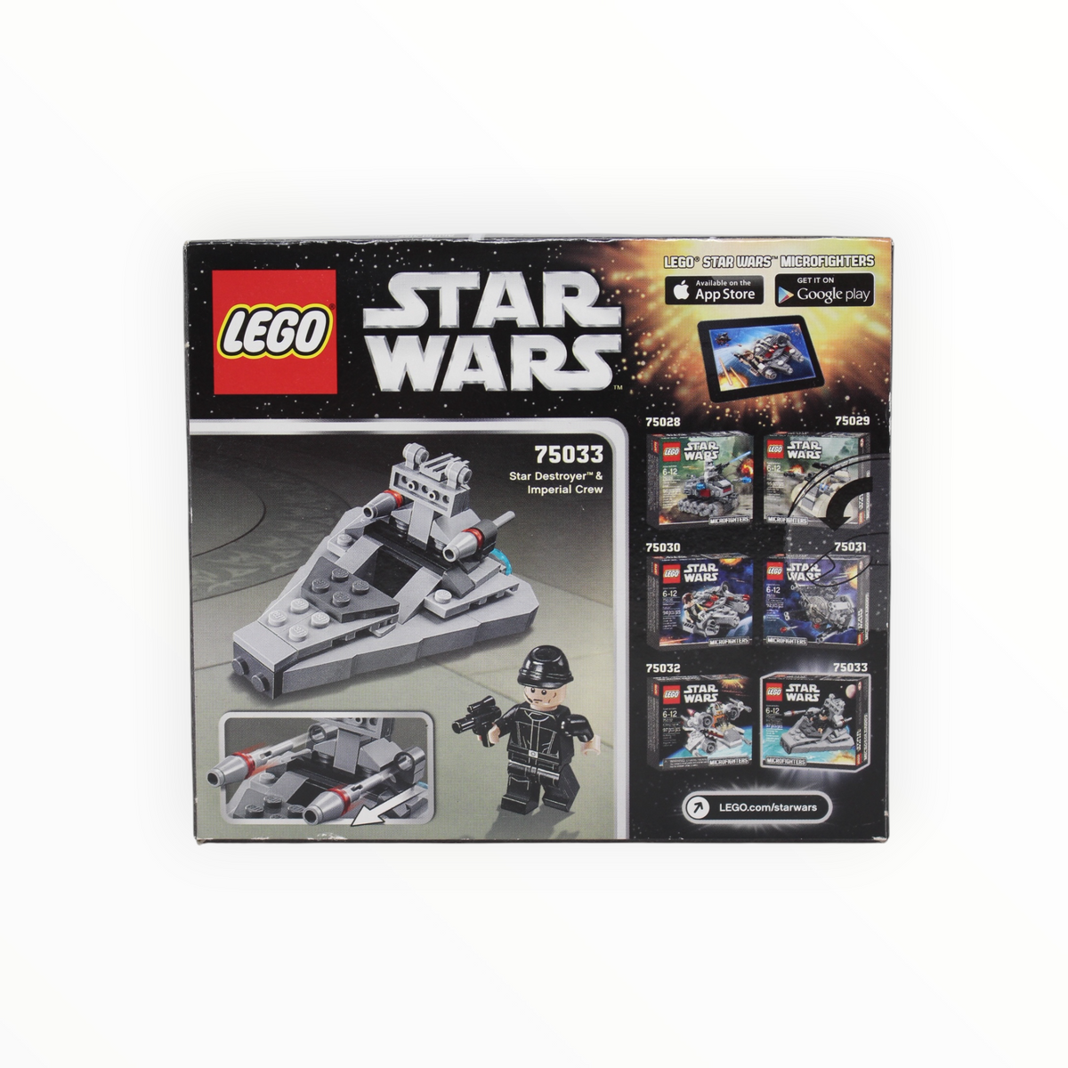 Retired Set 75033 Star Wars Star Destroyer Microfighter