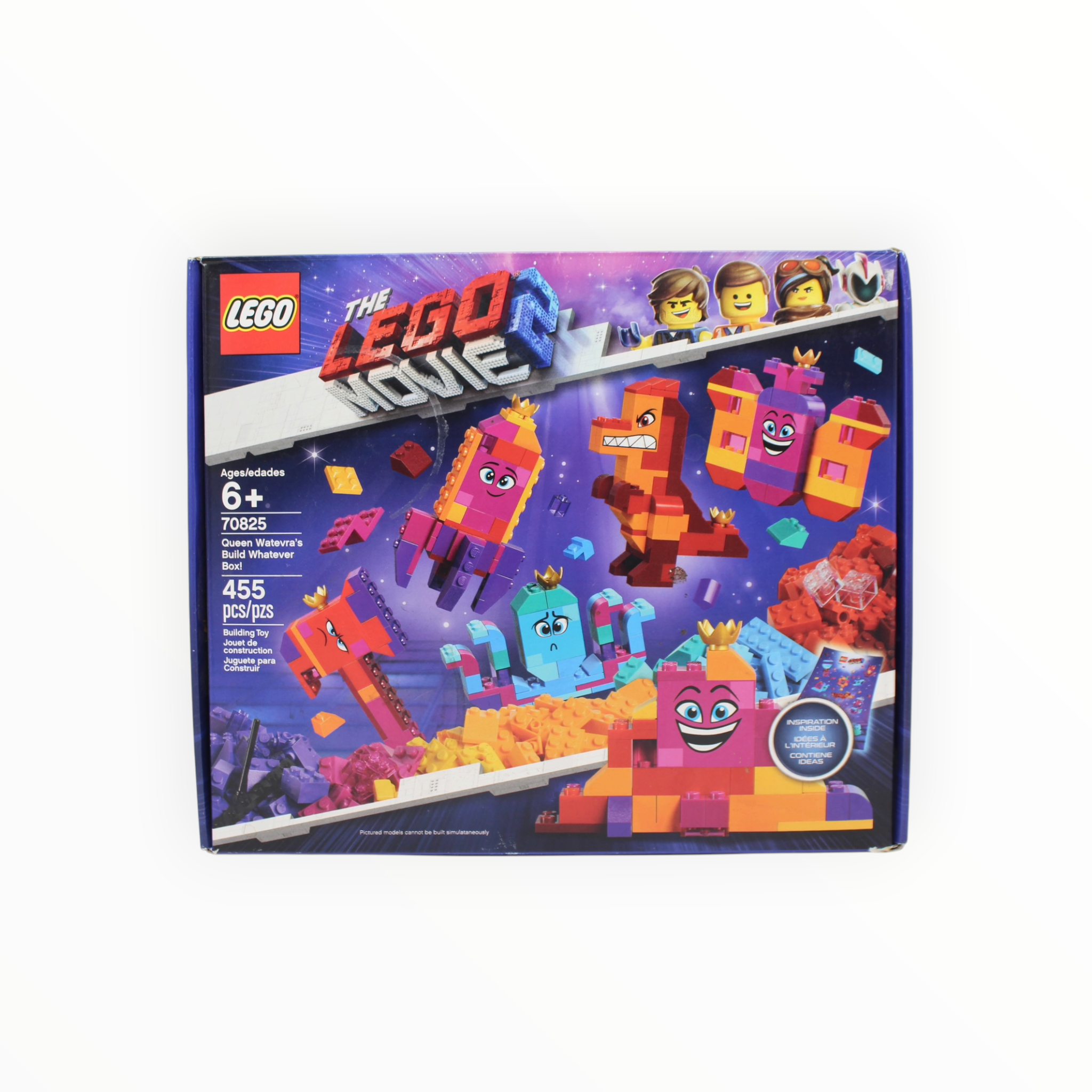 Certified Used Set 70825 The LEGO Movie 2 Queen Watevra’s Build Whatever Box! (most bags sealed)