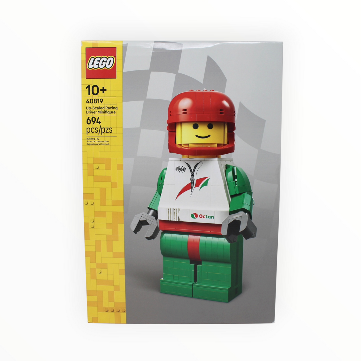 Certified Used Set 40819 Up-Scaled Racing Driver Minifigure