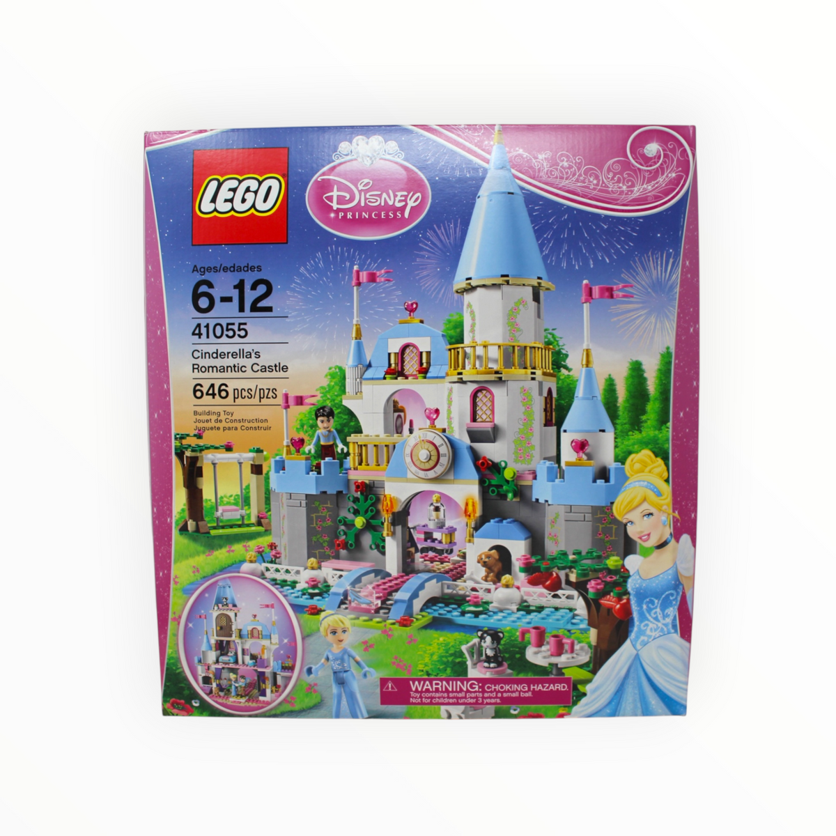 Retired Set 41055 Disney Cinderella’s Romantic Castle