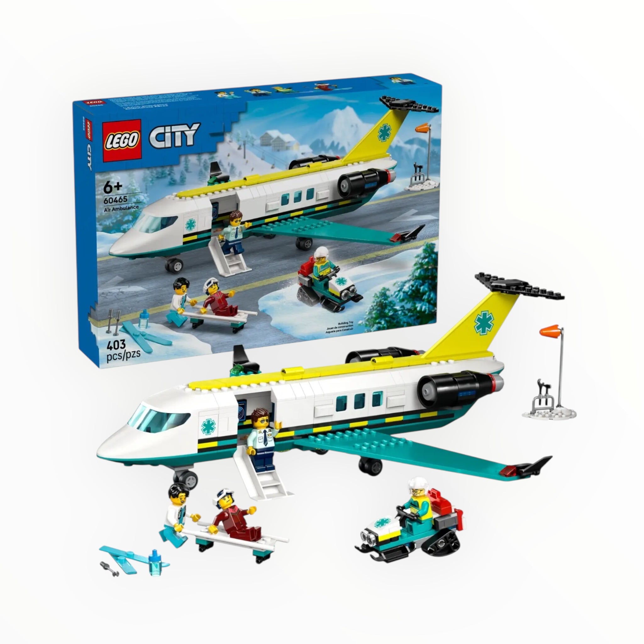 60465 City Emergency Air Ambulance Airplane
