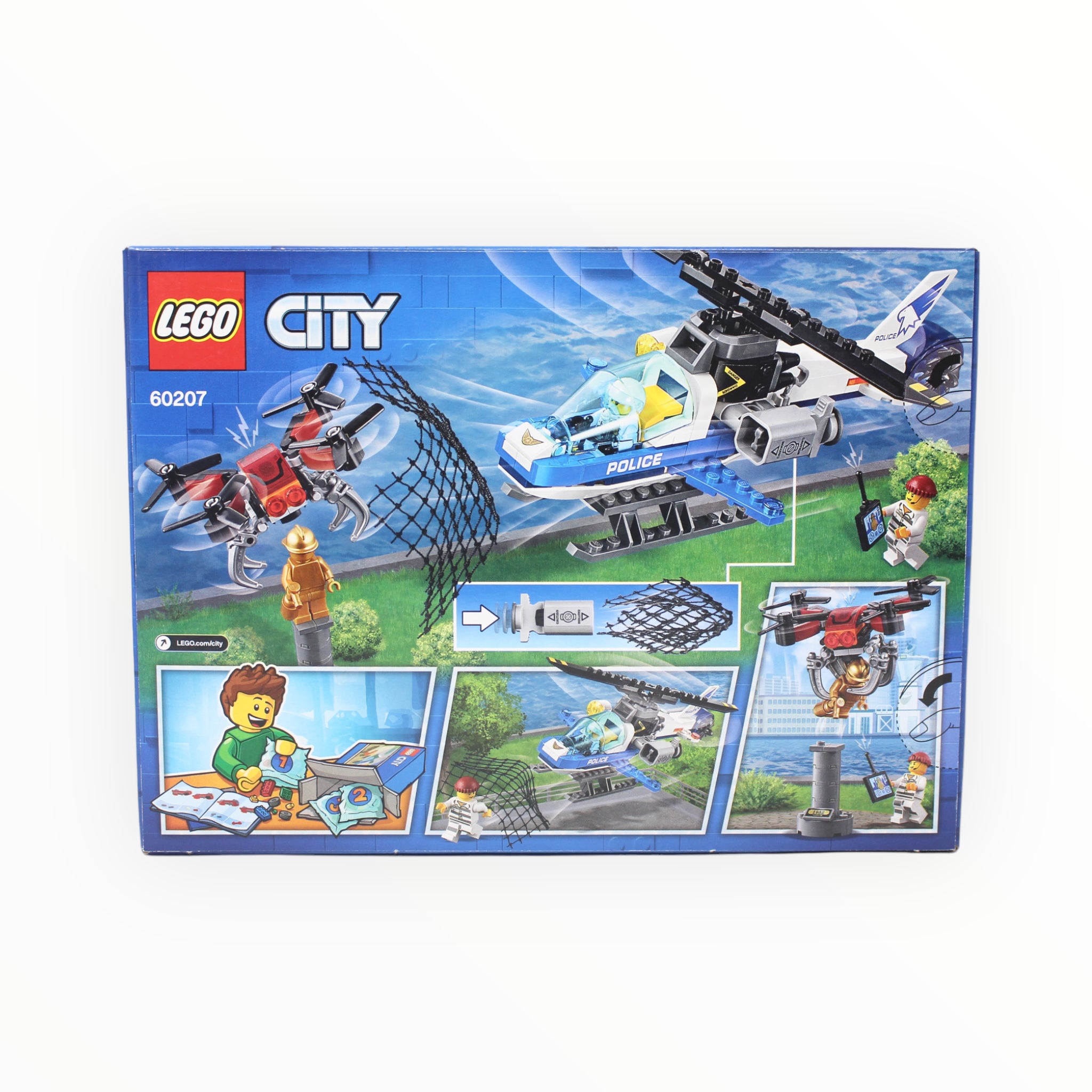 Retired Set 60207 City Sky Police Drone Chase